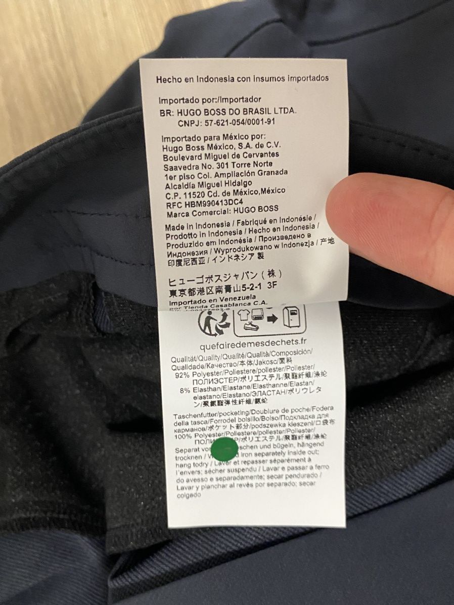 Hugo Boss Hugo Boss T-Commuter Slim Casual Pants Size: 50 NWT Size US 34 / EU 50 - 7 Thumbnail