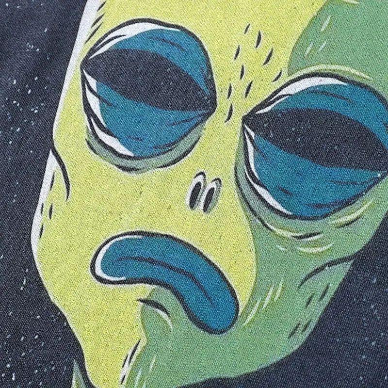 Vintage Vintage Design Humans Suck Alien Long Sleeve Tee Size US XL / EU 56 / 4 - 4 Thumbnail