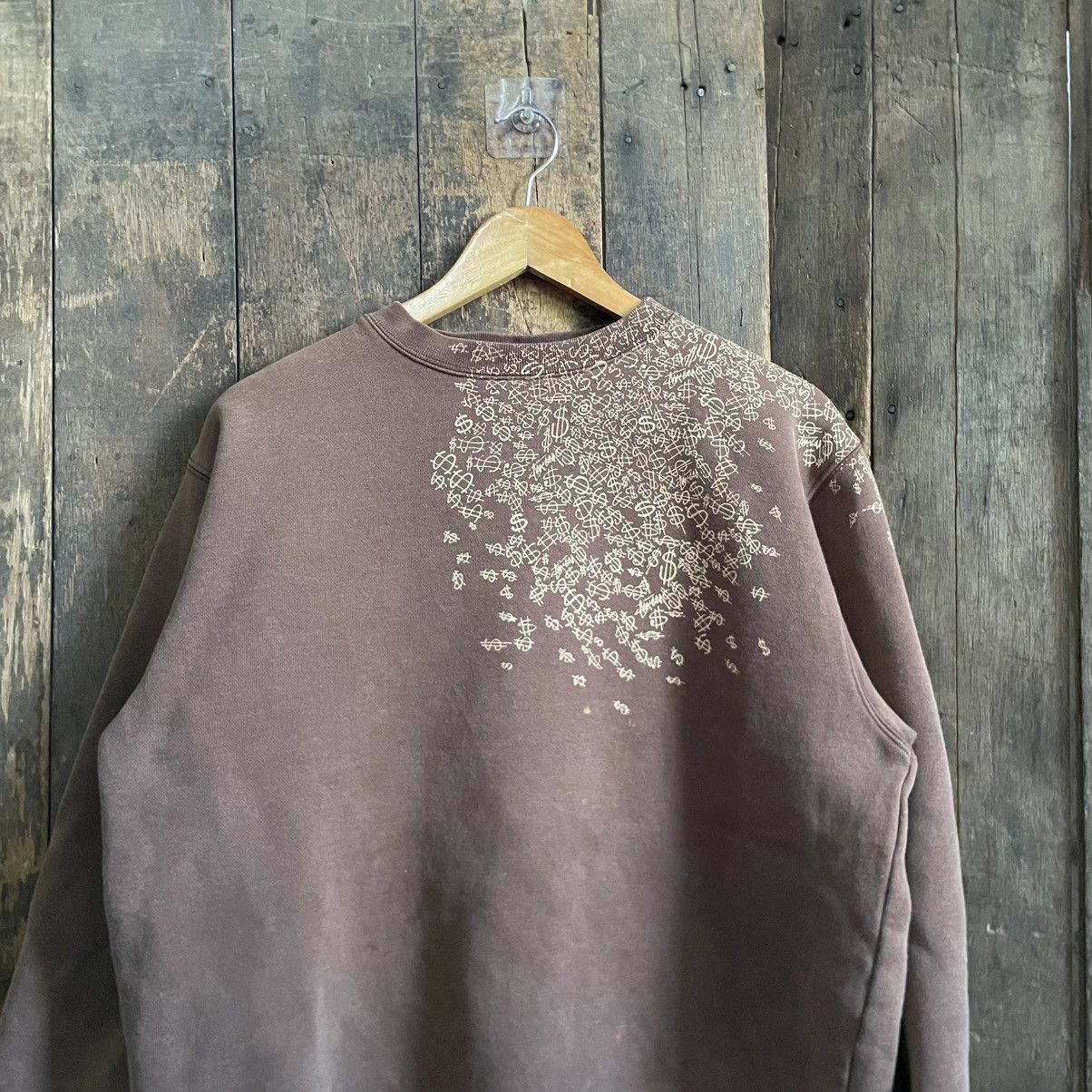 Stussy Vintage Stussy Dollars Travis Scott Colourway Sweatshirt Size US M / EU 48-50 / 2 - 3 Thumbnail