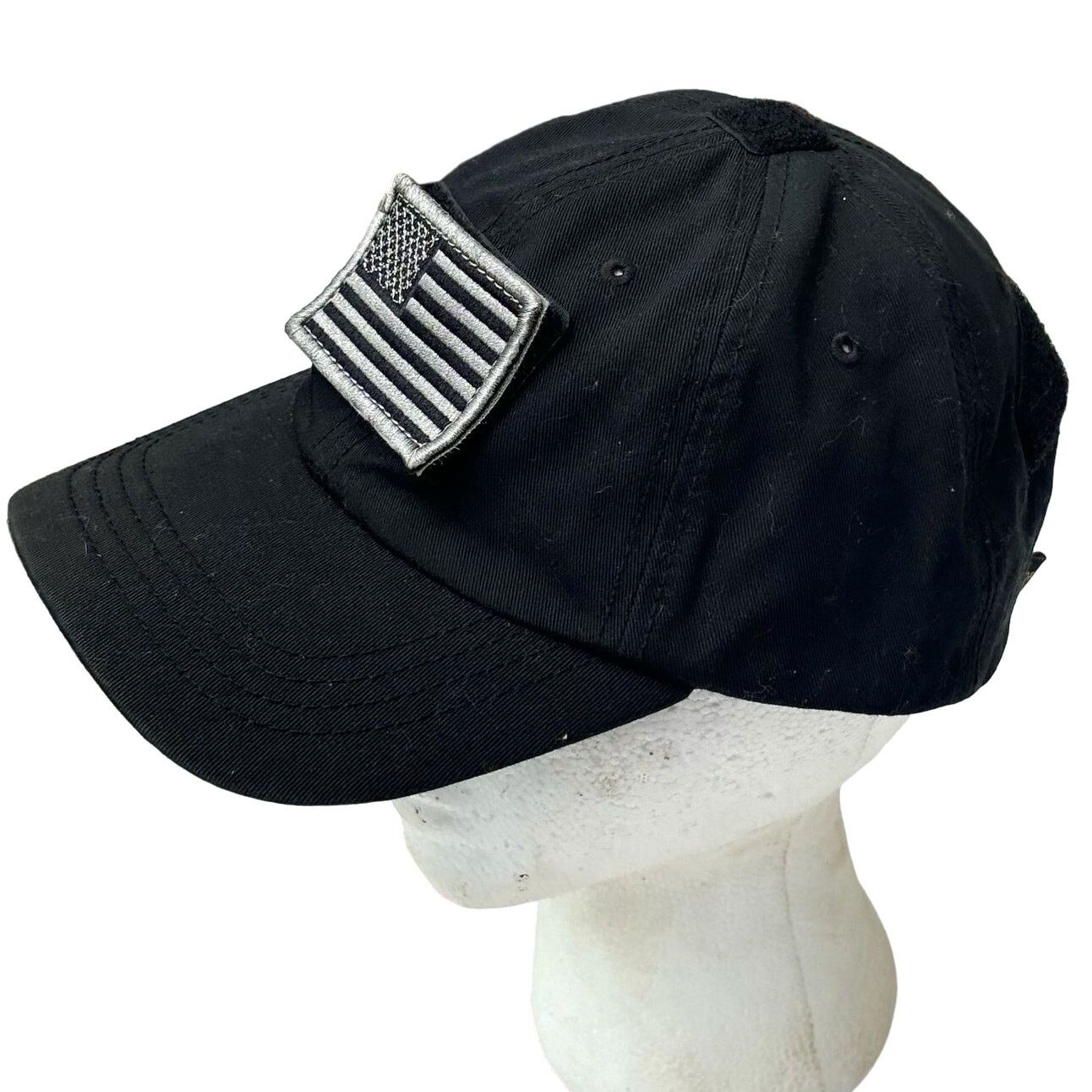 Other Black American Flag Men's Hat Size ONE SIZE - 3 Thumbnail