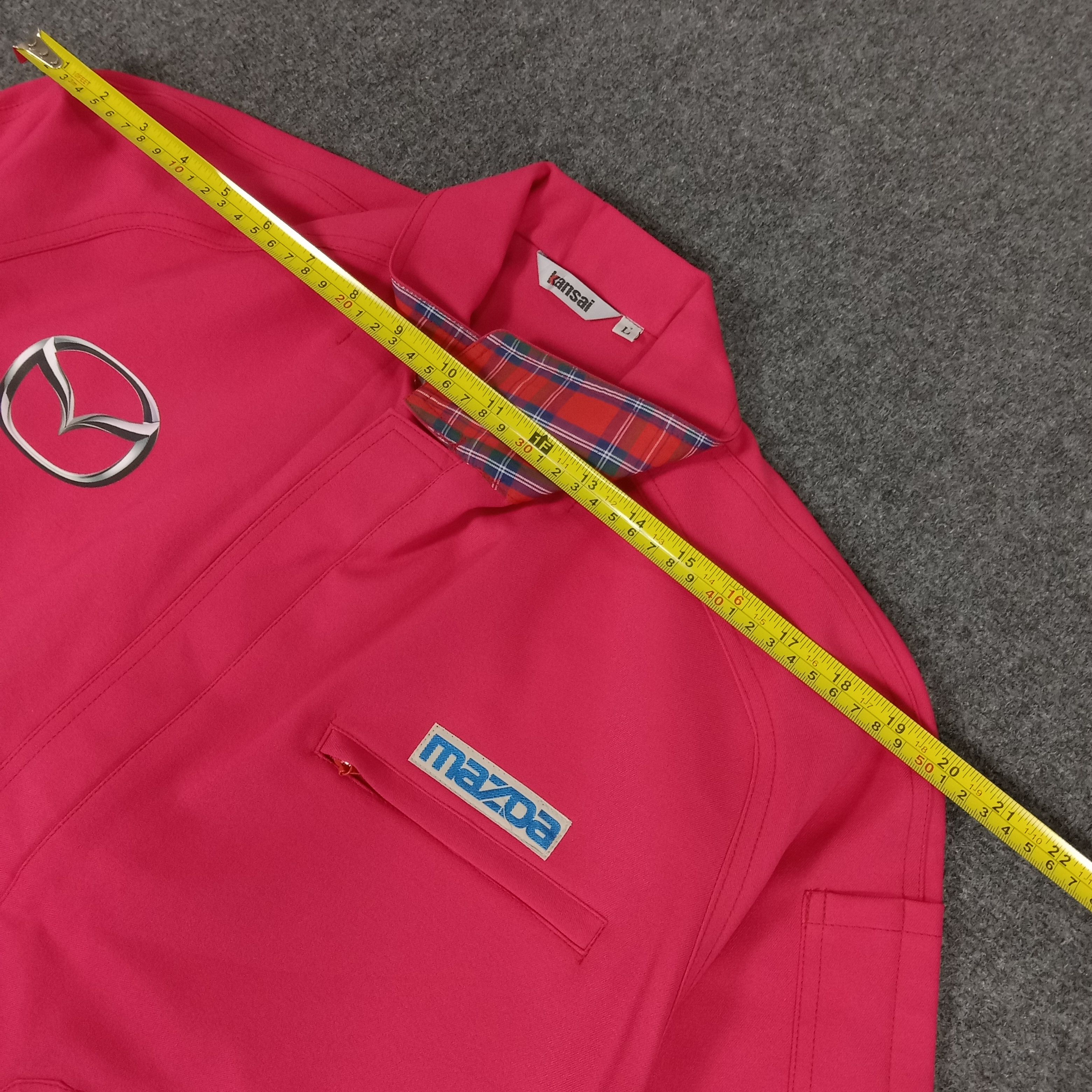 Japanese Brand × Vintage Kansai X MAZDA Japanese Racing Custom Art Jacket Size US M / EU 48-50 / 2 - 6 Thumbnail