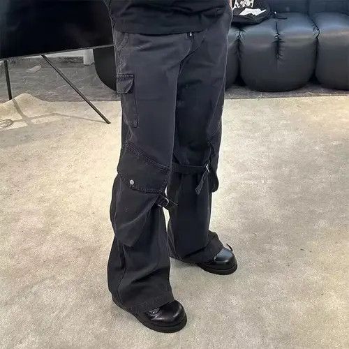 VIBE Vintage washed pocket strap rare cargo pants Size US 34 / EU 50 - 1 Thumbnail