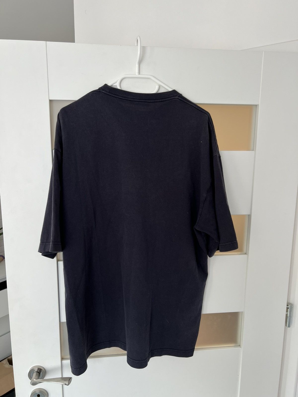 Balenciaga Navy Balenciaga Crown Logo tee Size US S / EU 44-46 / 1 - 4 Thumbnail