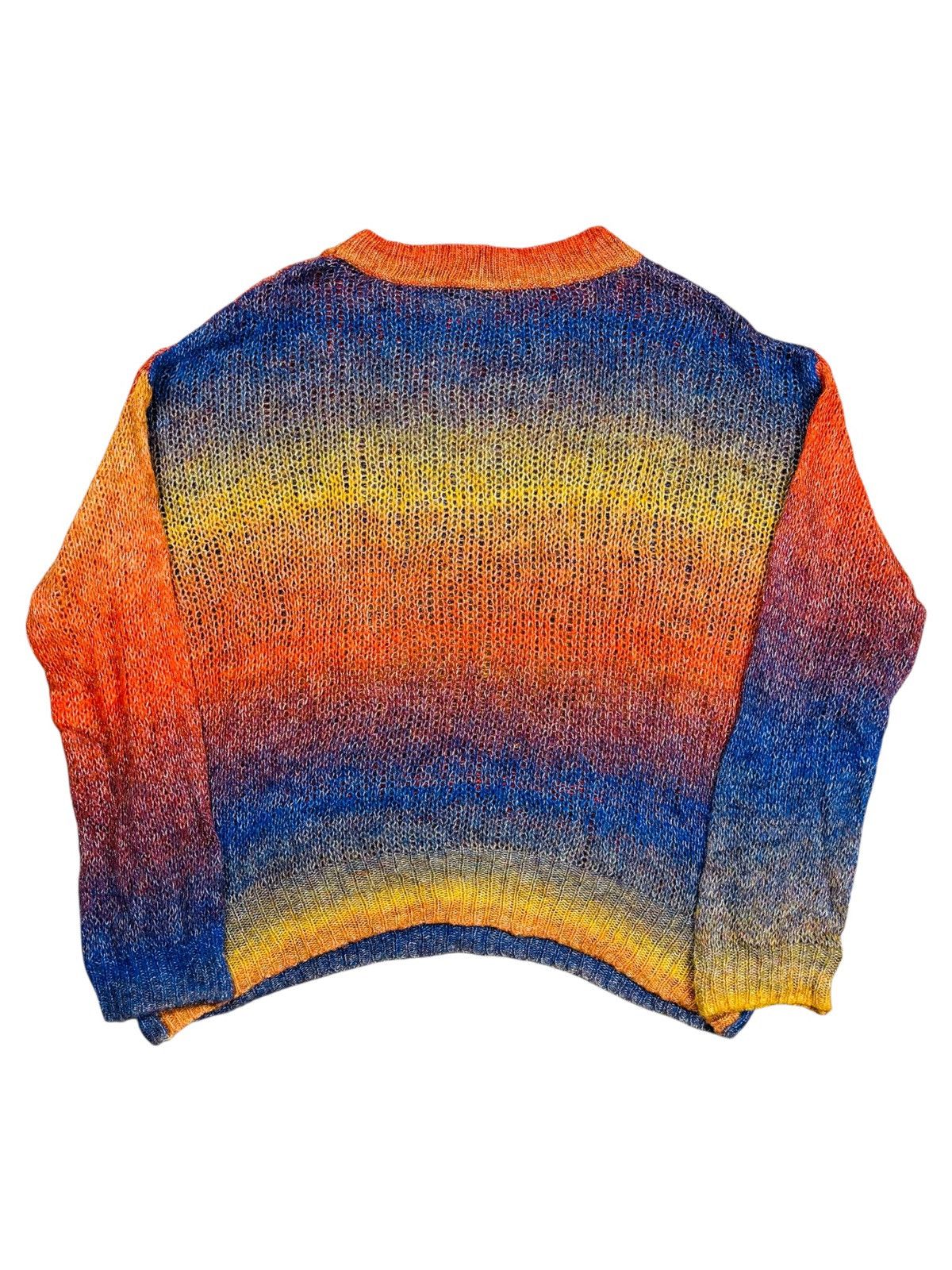 Tornado Mart 2000s Tornado Mart - Ombre Knitted Sweater Size US M / EU 48-50 / 2 - 2 Thumbnail