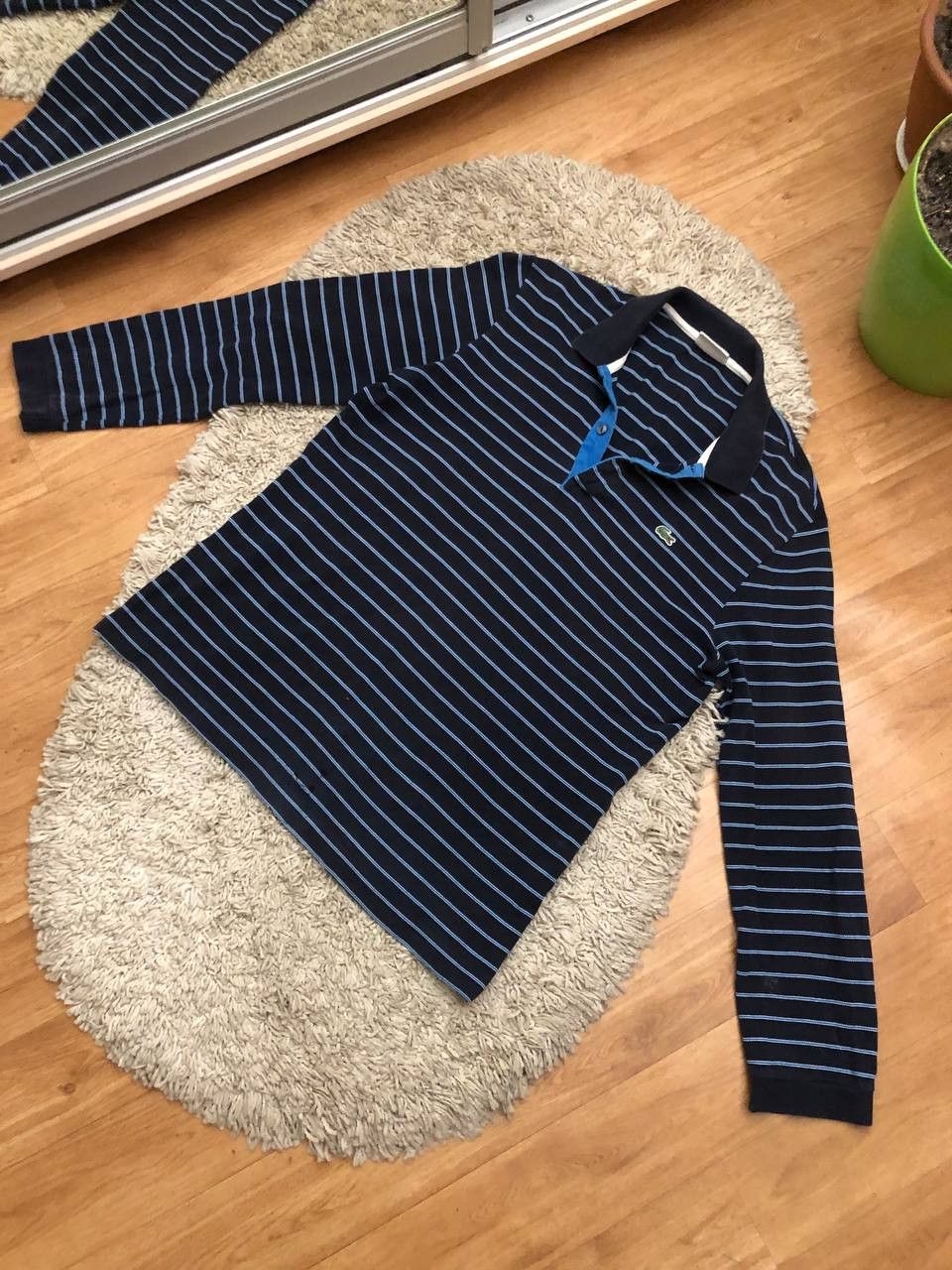 Lacoste × Vintage Men’s Lacoste Long Sleeve Rugby Shirt size 3 Size US M / EU 48-50 / 2 - 2 Thumbnail