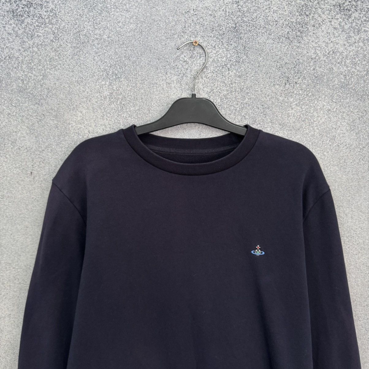 Vivienne Westwood Vintage Vivienne Westwood Sweatshirt Small Logo Orb Pullover Size US M / EU 48-50 / 2 - 2 Thumbnail