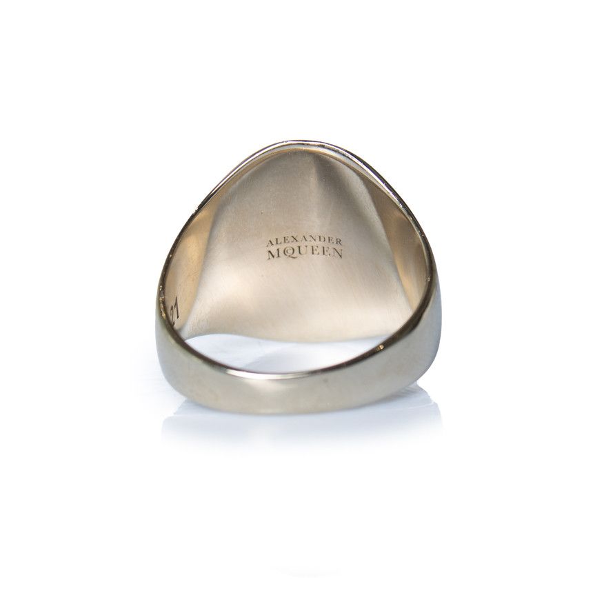 Alexander McQueen Alexander McQueen, Gold toned skull ring Size ONE SIZE - 6 Thumbnail