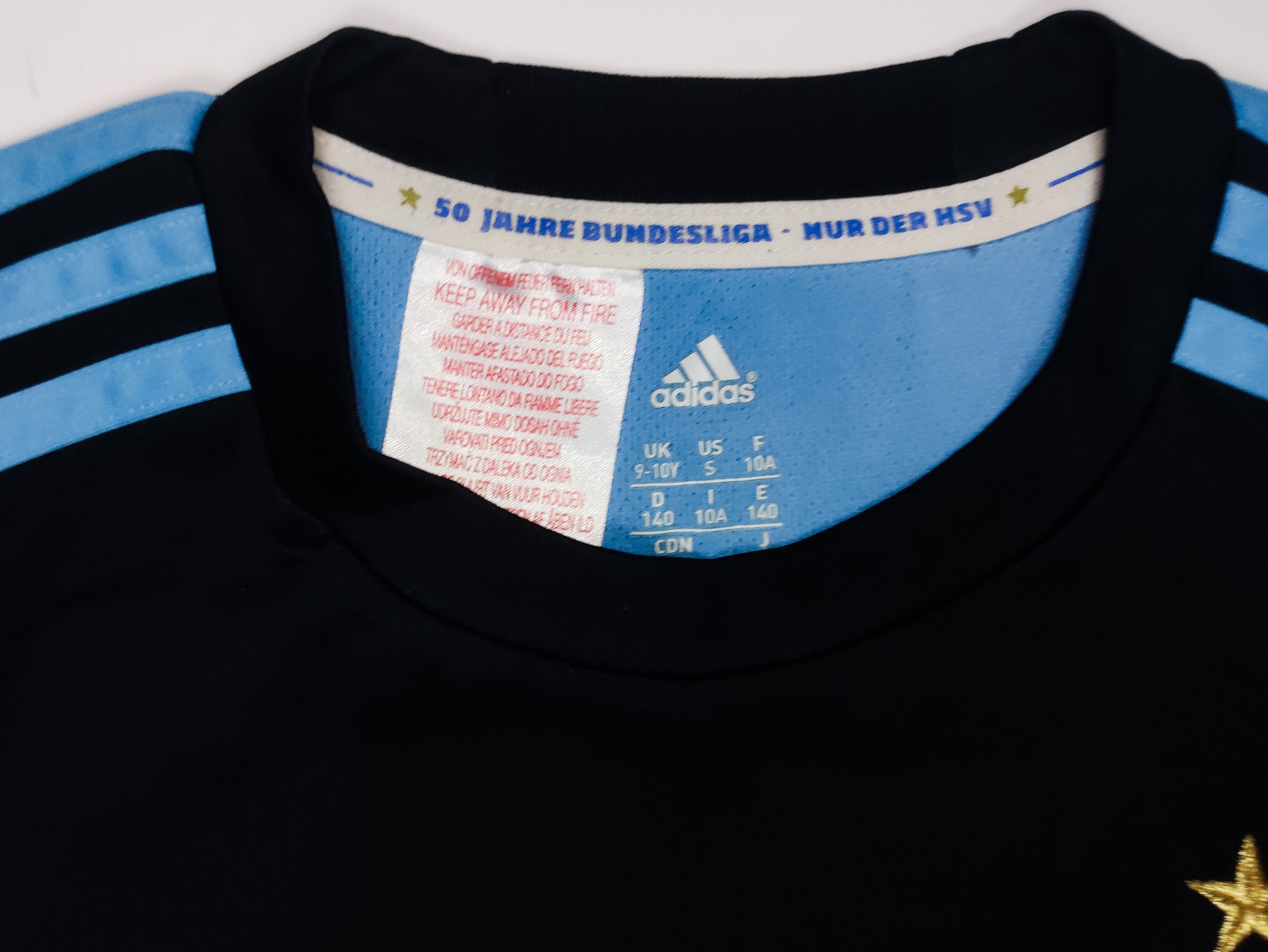 Adidas Rudnevs #10 Hamburger SV 2013 2014 Adidas Home Shirt Youth S Size US XXS / EU 40 - 3 Thumbnail