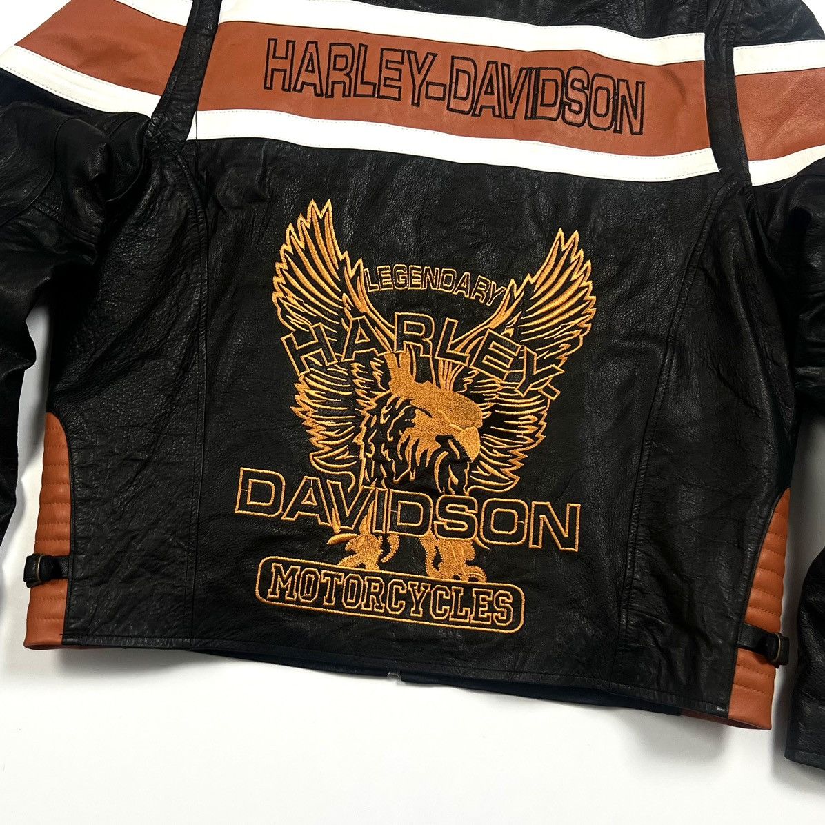 Harley Davidson × Vintage Vintage Harley Davidson Embroidered Logo Jacket Size L Size US L / EU 52-54 / 3 - 8 Thumbnail