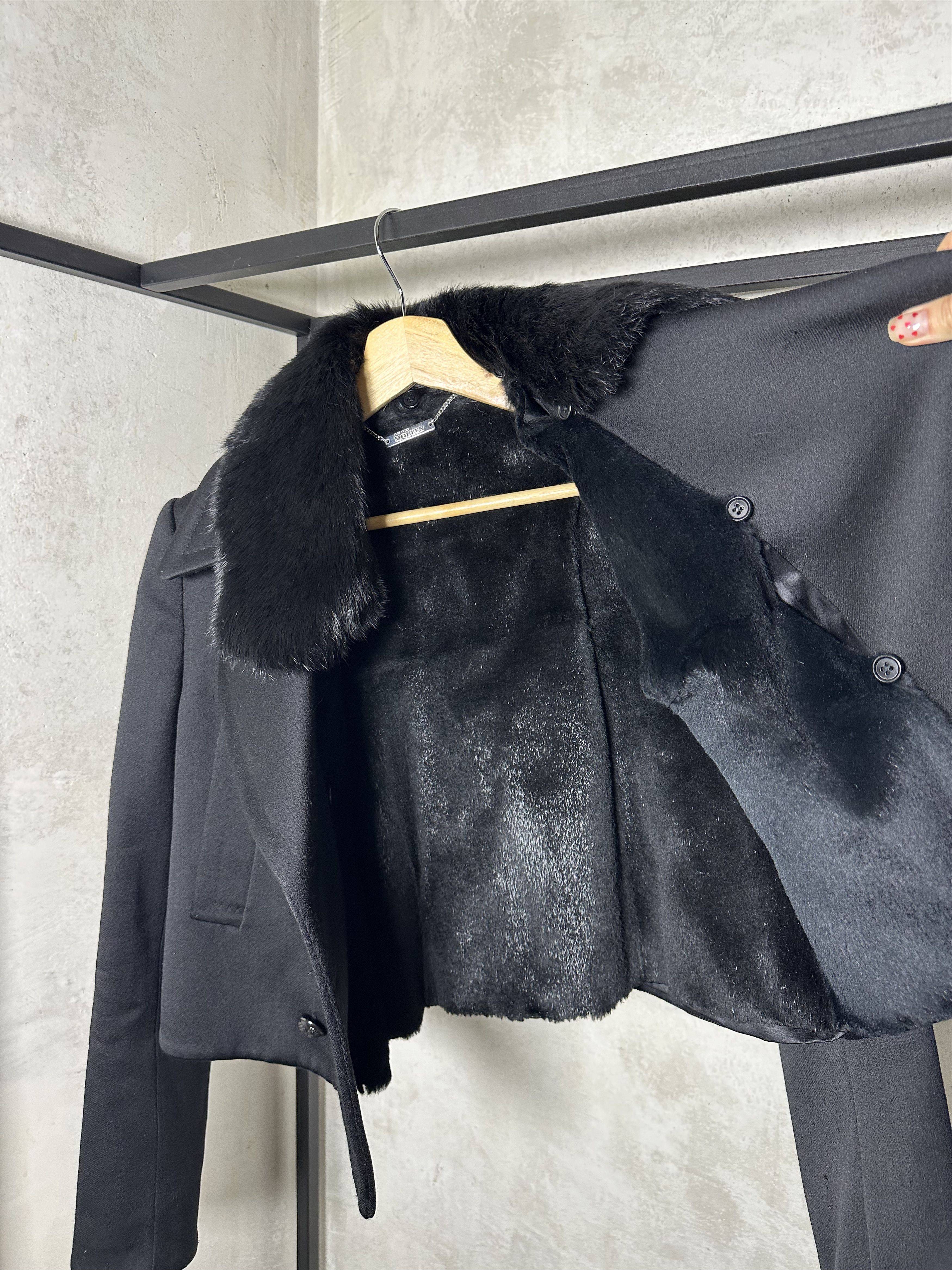 Alexander McQueen Alexander McQueen FW08 Mink and Cashmere Evening Jacket Size S / US 4 / IT 40 - 12 Thumbnail