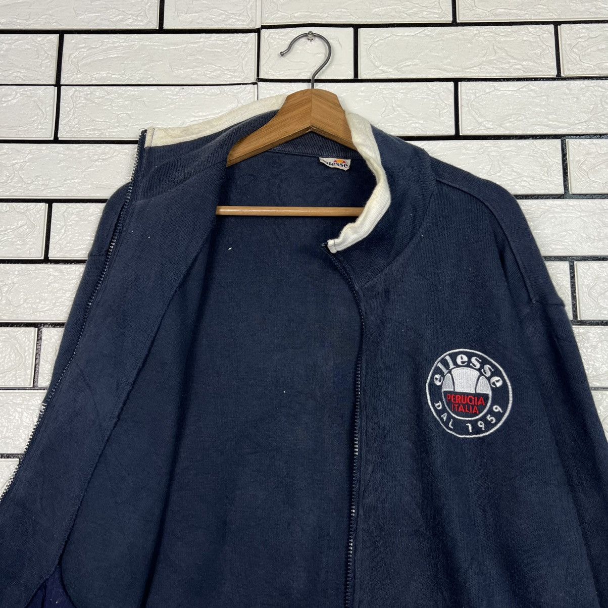 Ellesse Vintage 90's ELLESSE Small Logo Sweater Jacket #4183-C191 Size US M / EU 48-50 / 2 - 9 Thumbnail