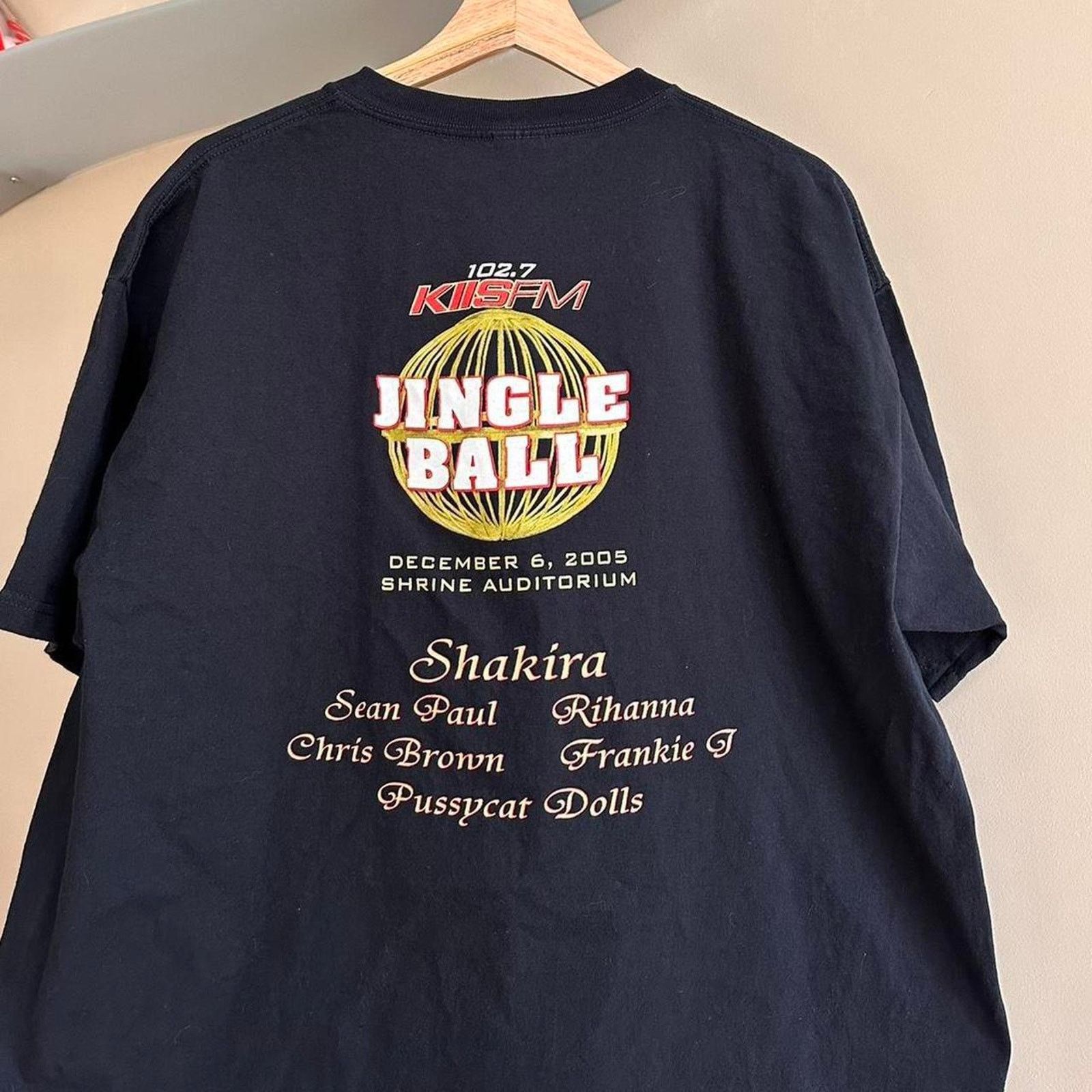 Band Tees × Vintage Vintage 2005 Jingle Ball Concert Shirt Size US XL / EU 56 / 4 - 6 Thumbnail