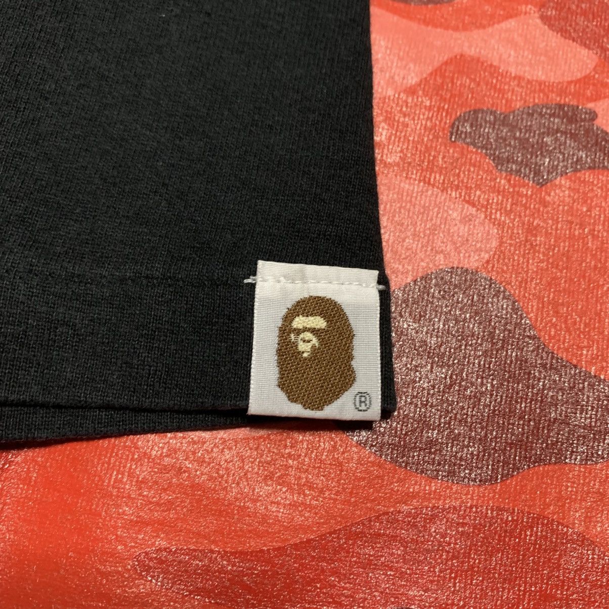Bape Bape Medium Big Ape Head Red Camo Black Tee A Bathing Ape Size US M / EU 48-50 / 2 - 9 Thumbnail