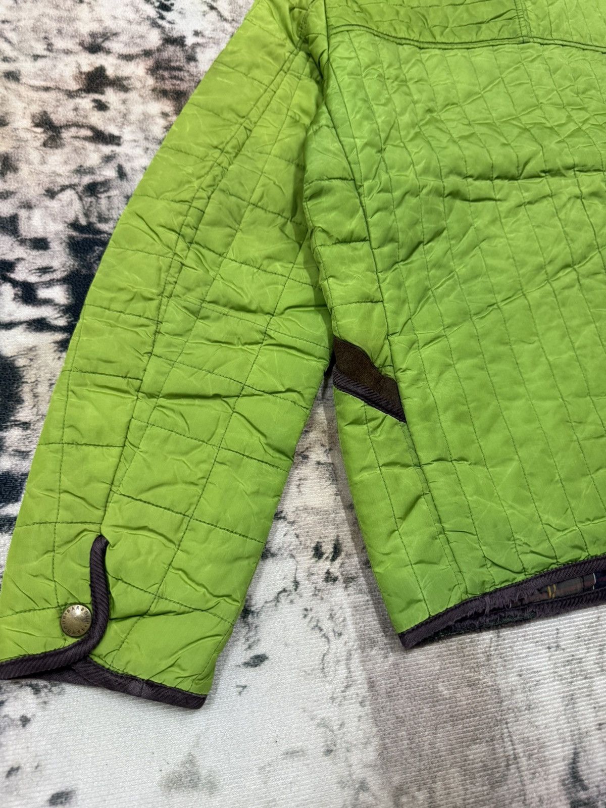 Barbour Barbour R.Newbold Quilted Cudroy Colar Down Jacket Size US S / EU 44-46 / 1 - 22 Thumbnail