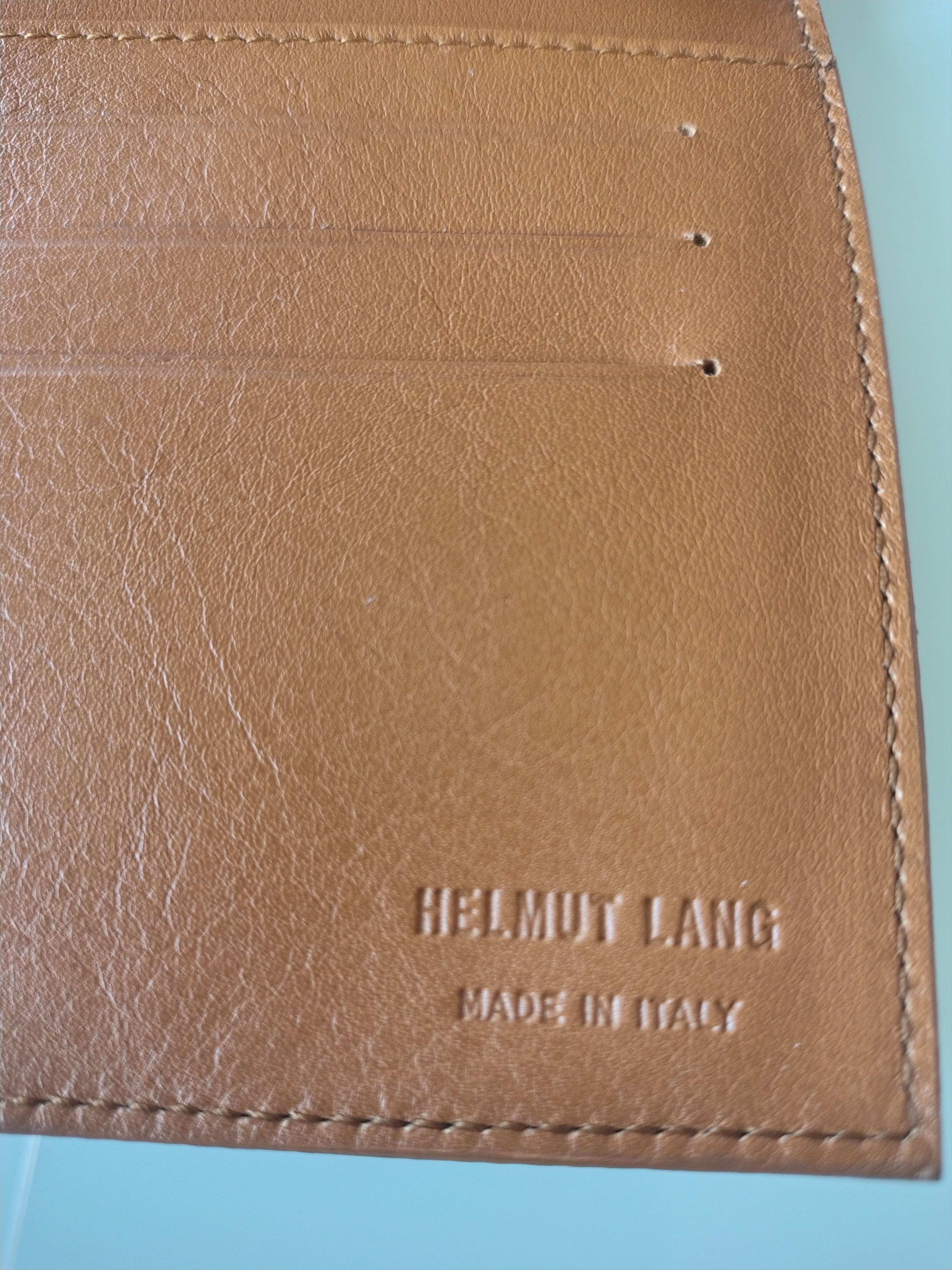 Helmut Lang Archival Helmut Lang 90s Leather Long Wallet / Portafoglio Size ONE SIZE - 8 Thumbnail