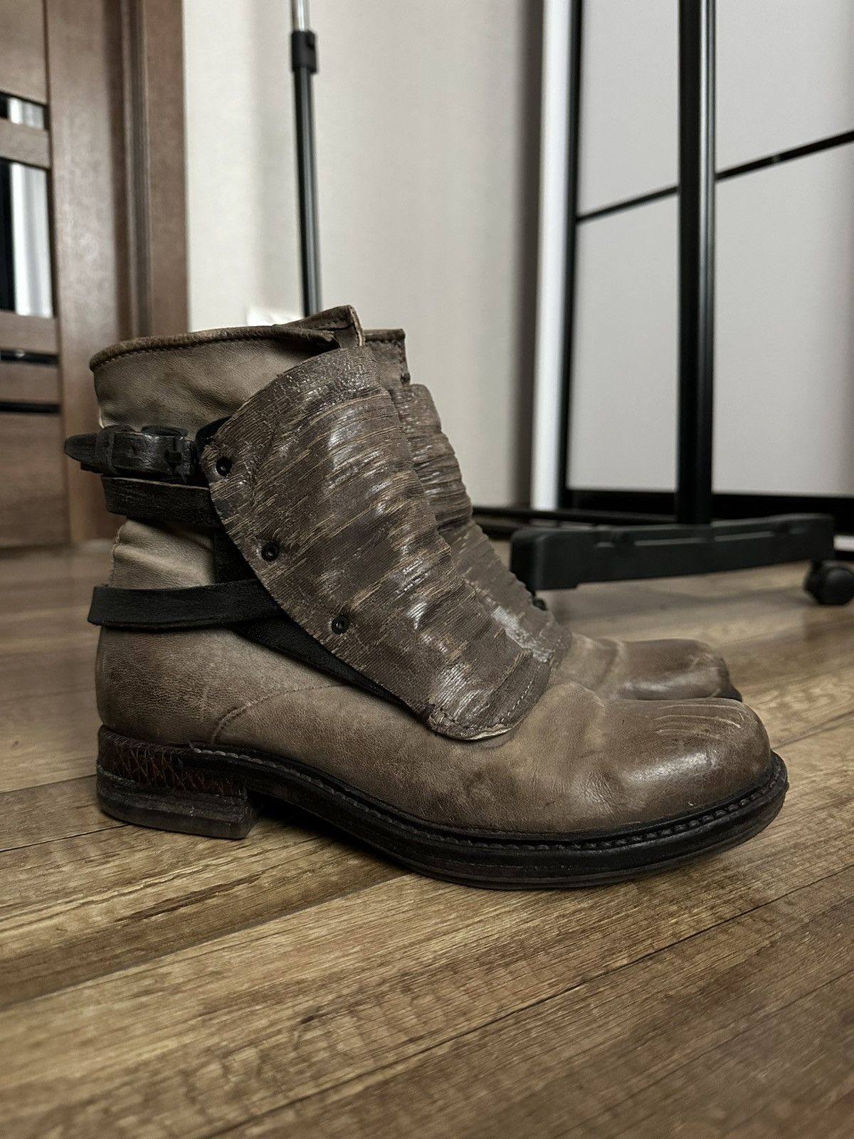 A.S.98 AS 98 Airstep Leather Boots High Top Avant Garde Size US 7 / EU 40 - 3 Thumbnail