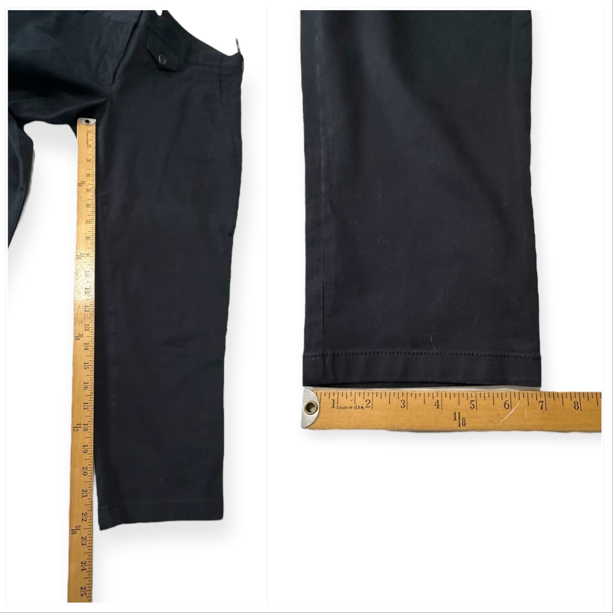 Prada Prada Cotton Tapered Cropped Pants, Size 46 IT/L Size 32" / US 10 / IT 46 - 12 Thumbnail
