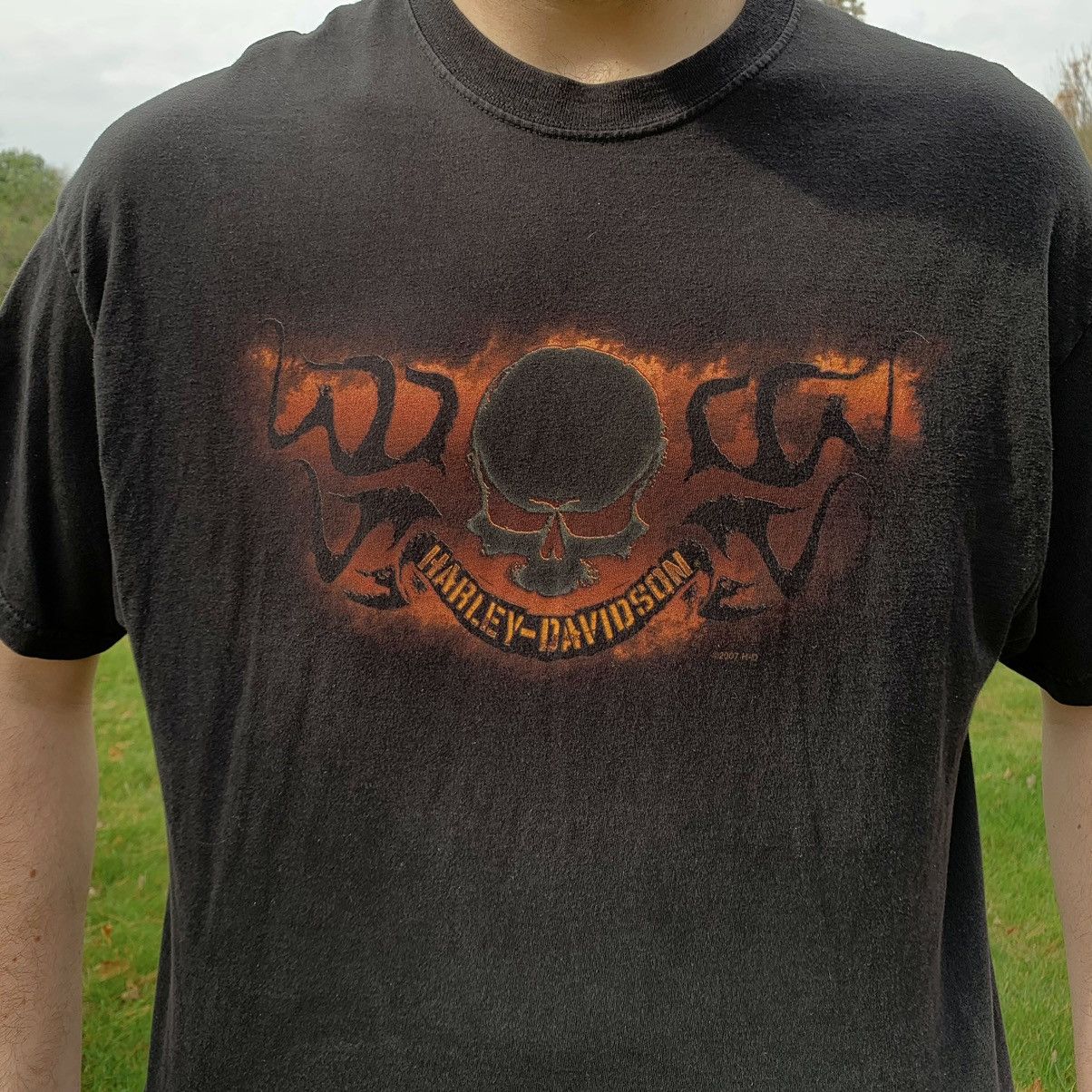 Harley Davidson Vintage Harley Davidson Shirt Made in USA Size US XL / EU 56 / 4 - 1 Thumbnail
