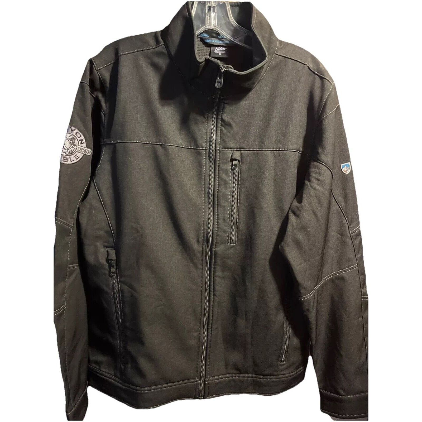Kuhl KUHL Mens M Jacket Soft Shell Dark Gray Long Sleeve Full Zip Size US M / EU 48-50 / 2 - 1 Thumbnail