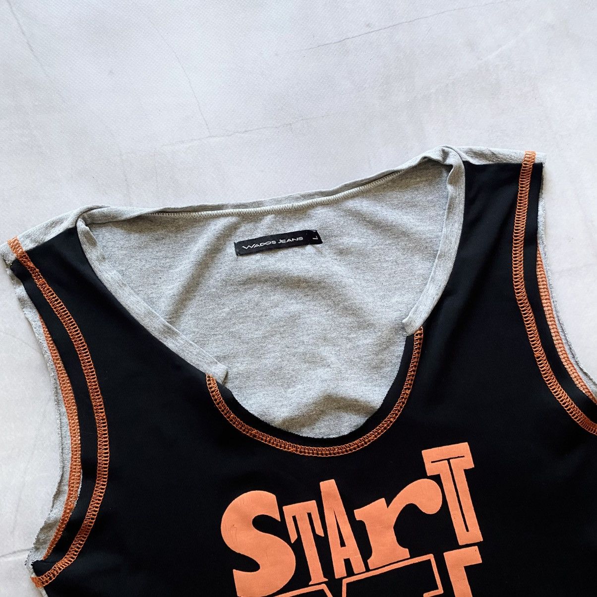 Hysteric Glamour 00s Start Me Up Hysteric Glamour Vibe Vintage Tank Top Y2K Size L / US 10 / IT 46 - 4 Thumbnail