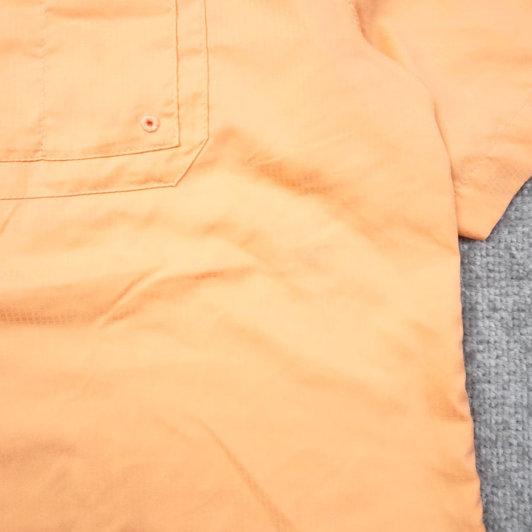 Vintage Columbia PFG Mens XL Orange Short Sleeve Collared Shirt Size US XL / EU 56 / 4 - 7 Thumbnail