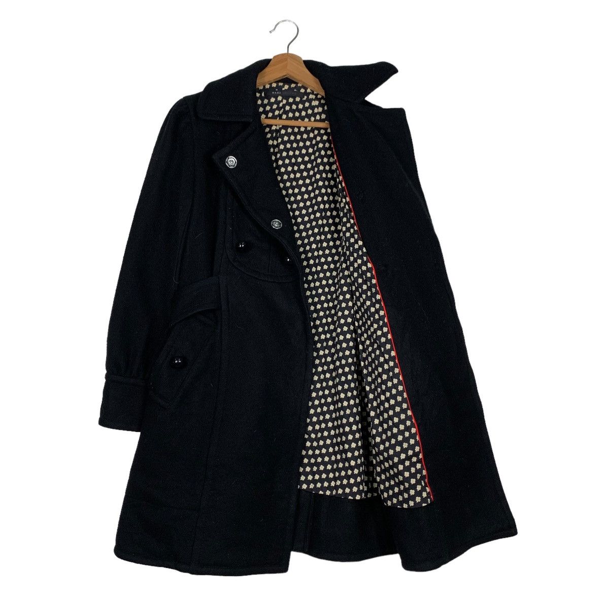 Marc Jacobs MARC JACOBS Double Breasted Wool Coat #0223-C10 Size S / US 4 / IT 40 - 10 Thumbnail