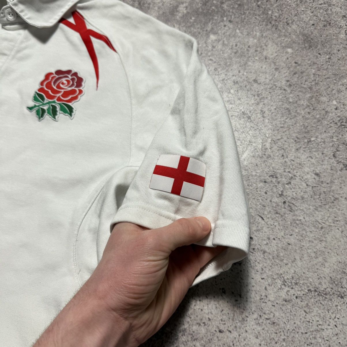 Nike Vintage Nike O2 England Rugby Jersey Size US L / EU 52-54 / 3 - 4 Thumbnail