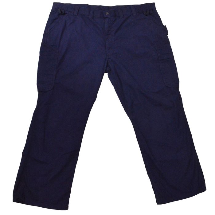 Carhartt Carhartt Mens Chino Pants 46x30 Navy Workpants Loose Fit | Grailed