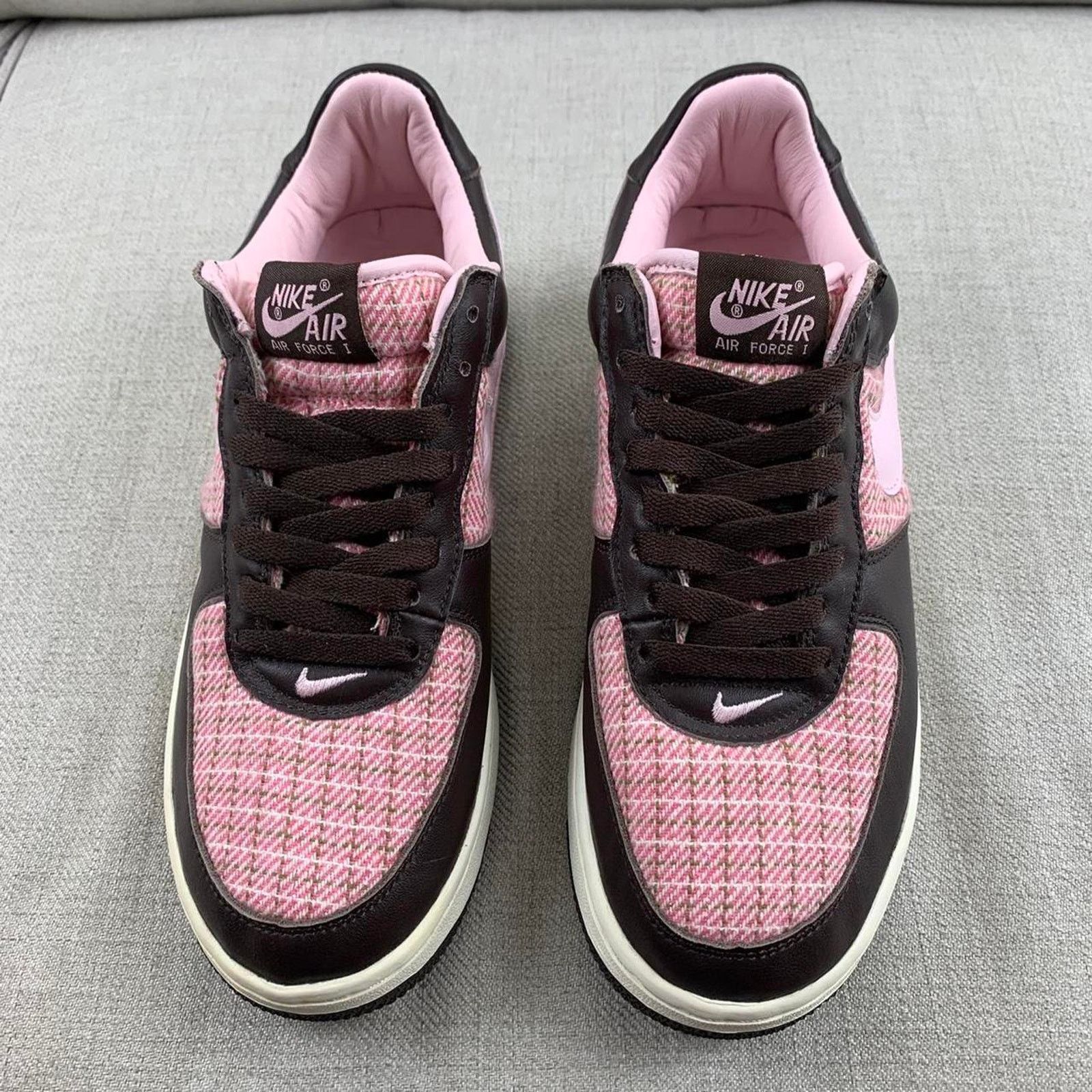 Nike 2005 Nike Air Force 1 Low "Pink Ice Mocha" Size US 9.5 / IT 39.5 - 3 Thumbnail