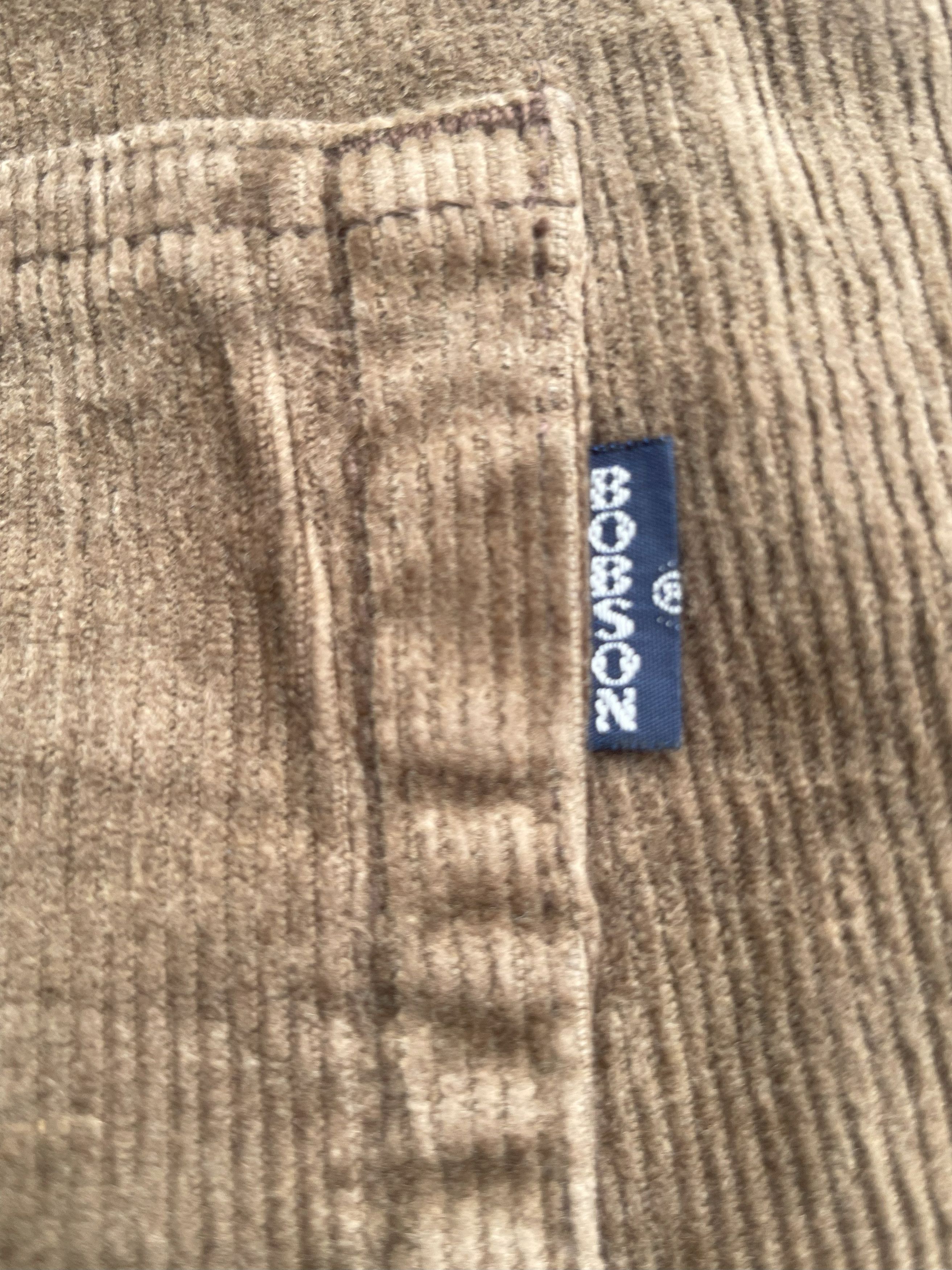 Japanese Brand Vintage Bobson Chesking Coduroy Jeans Size US 33 - 8 Thumbnail