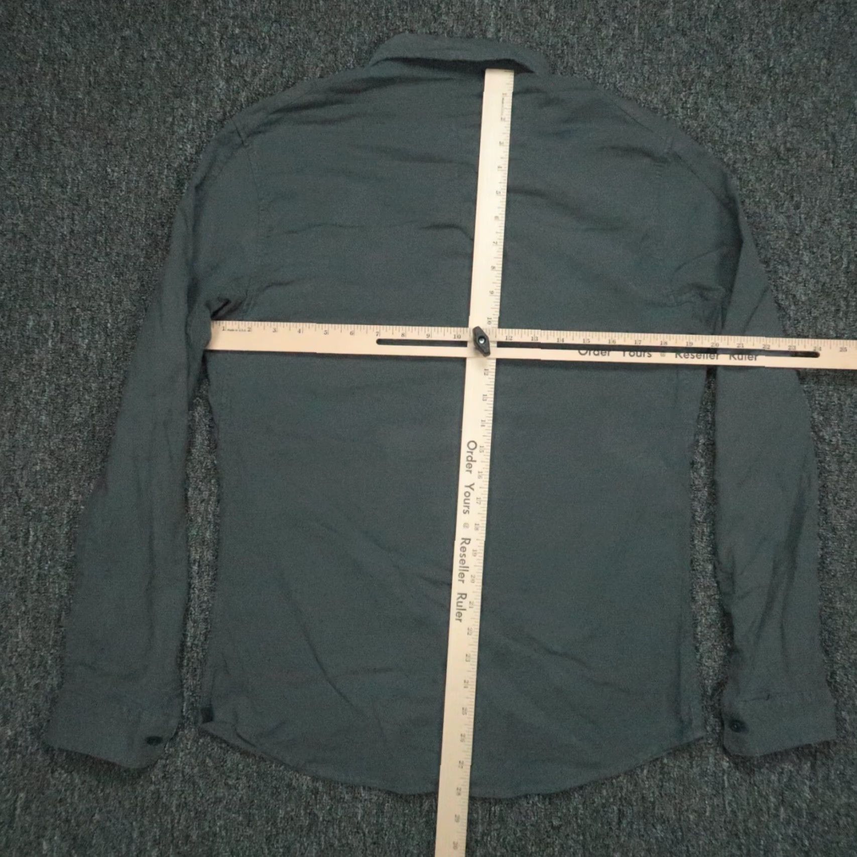 Lululemon Lululemon Shirt Mens Medium Blue Gray Commission Performance Long Sleeve Button Shirt Size US M / EU 48-50 / 2 - 4 Thumbnail