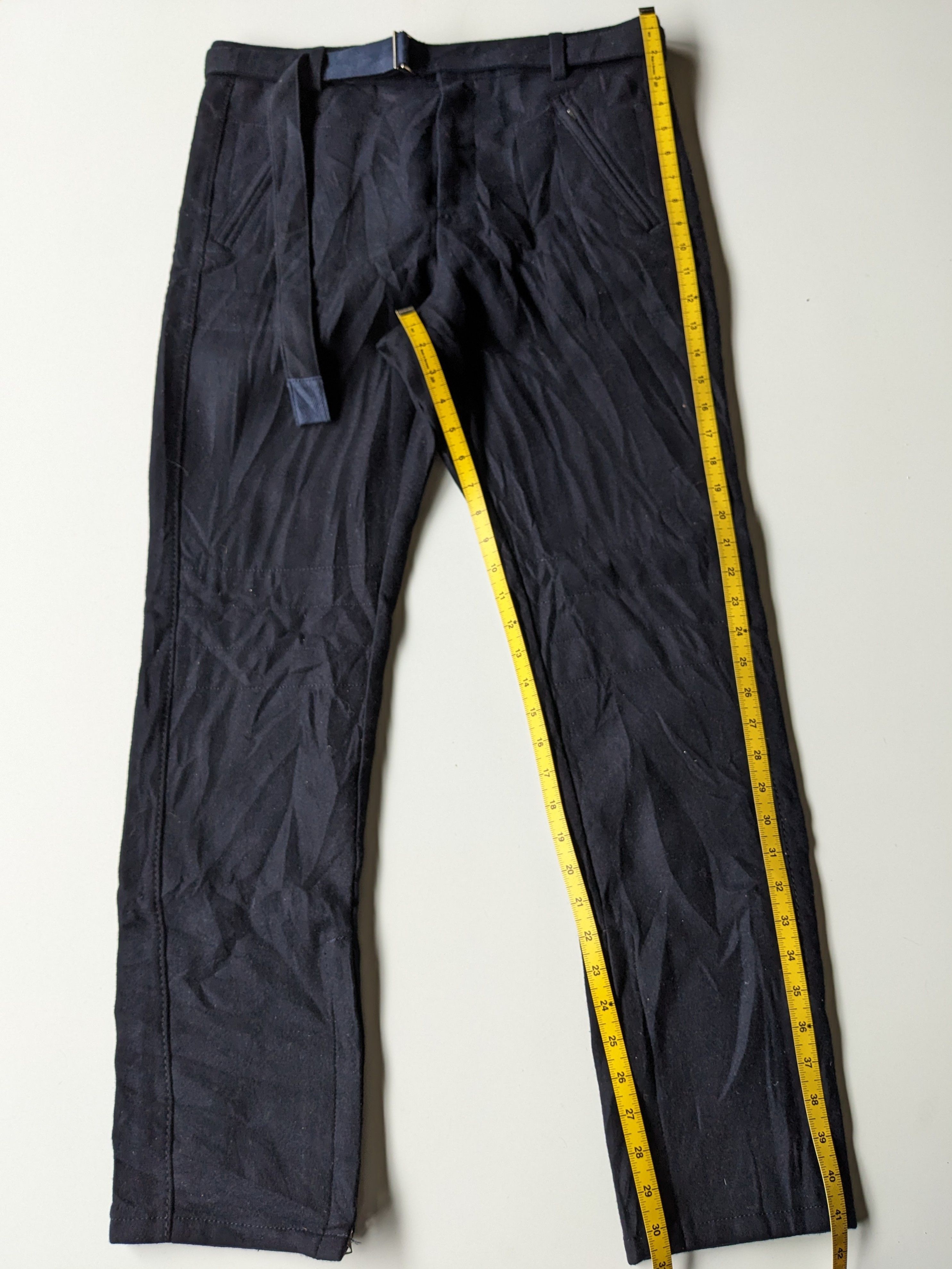 Sacai Runaway Sacai AW20 Wool Melton Pants Size US 35 - 9 Thumbnail