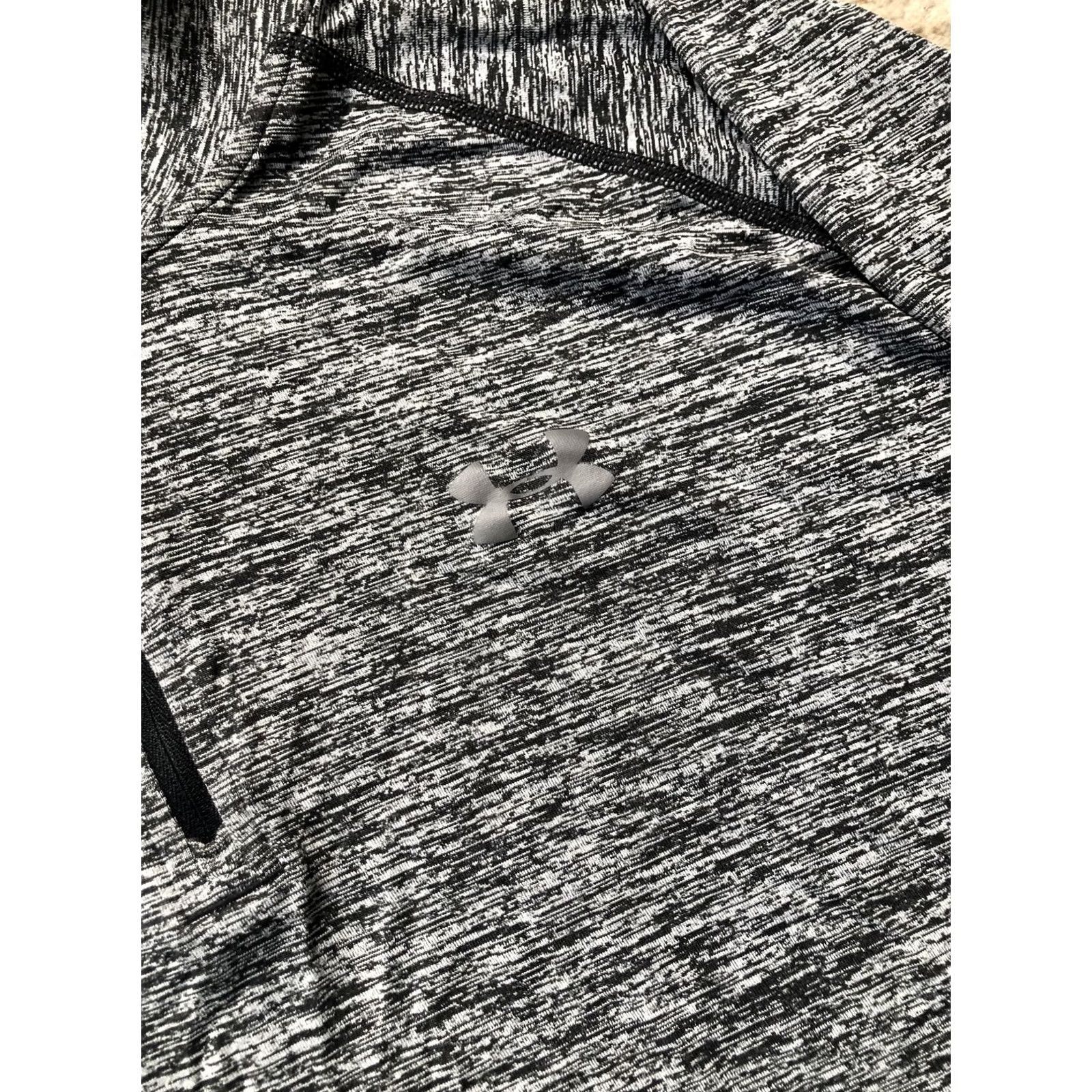 Under Armour Under Armour HeatGear Shirt Mens 3XL Gray Quarter Zip Long Sleeve Pullover Loose Size US XXL / EU 58 / 5 - 6 Thumbnail