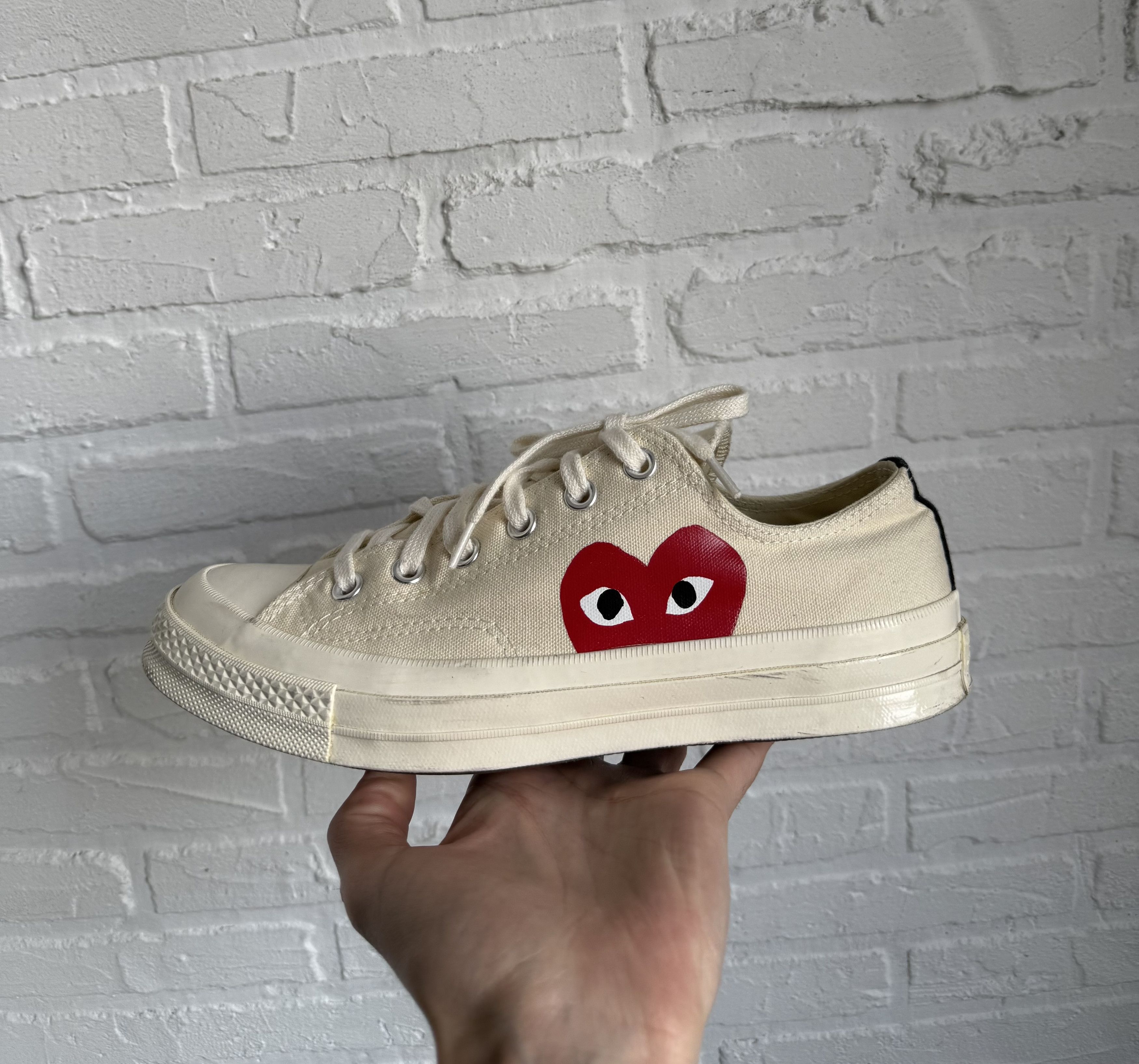 Comme des Garcons PLAY Converse Comme Des Garcons Play Heart logo sneakers Size US 8 / EU 41 - 1 Thumbnail