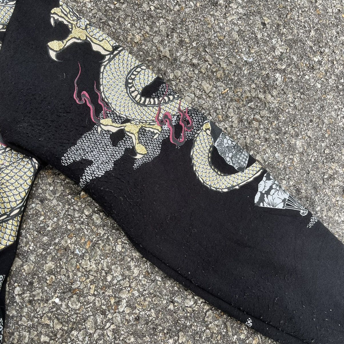Hysteric Glamour Vintage Sukajan Dragon Over Print Black Hoodie Jacket Size US S / EU 44-46 / 1 - 5 Thumbnail