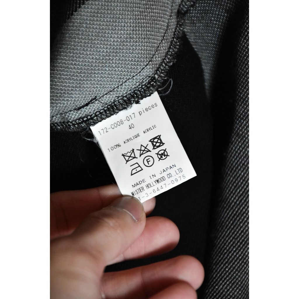 N.Hoolywood N.HOOLYWOOD 17A/W Gray Check Hooded Coat Size US L / EU 52-54 / 3 - 7 Thumbnail
