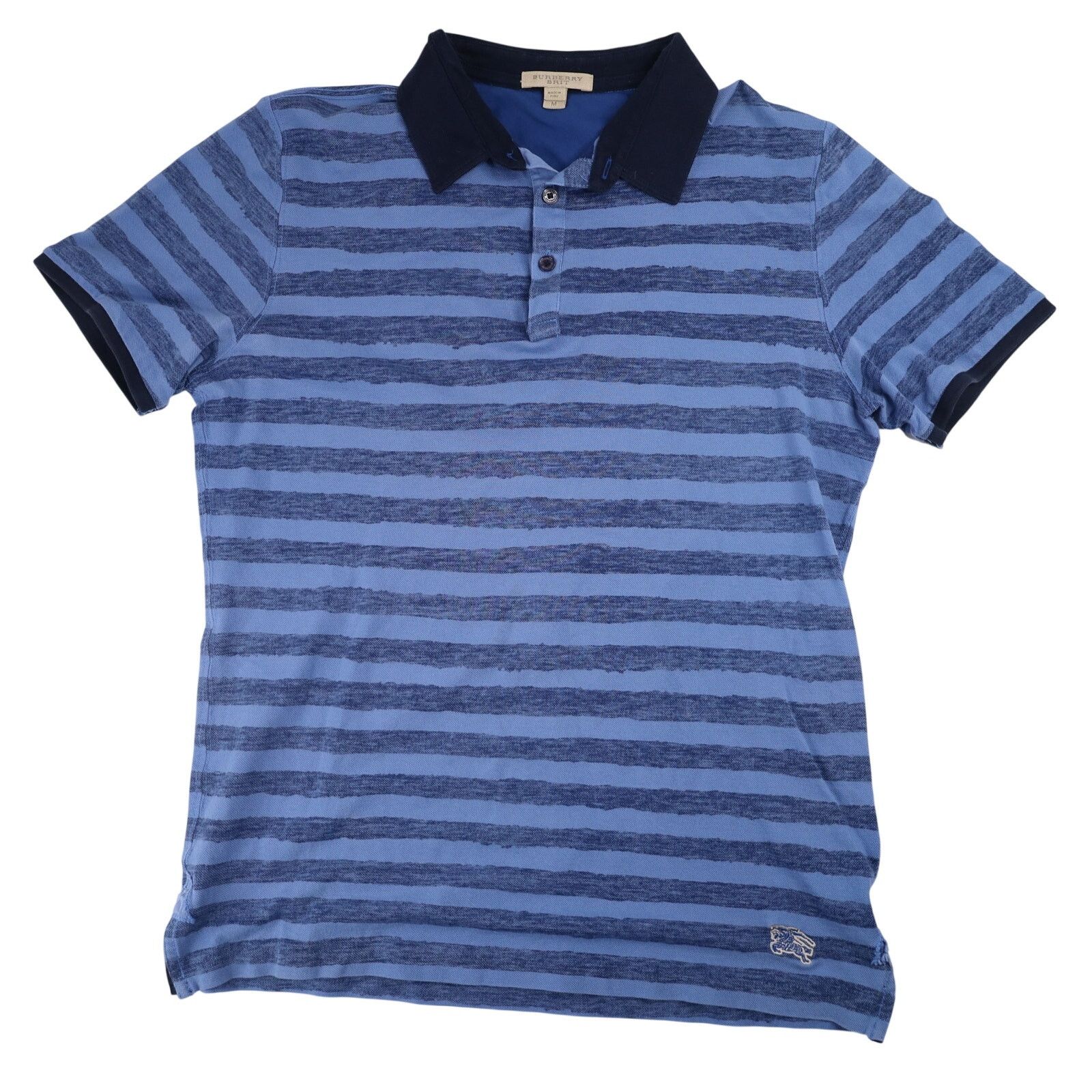Burberry Burberry London Striped Polo Shirt Size US M / EU 48-50 / 2 - 1 Thumbnail