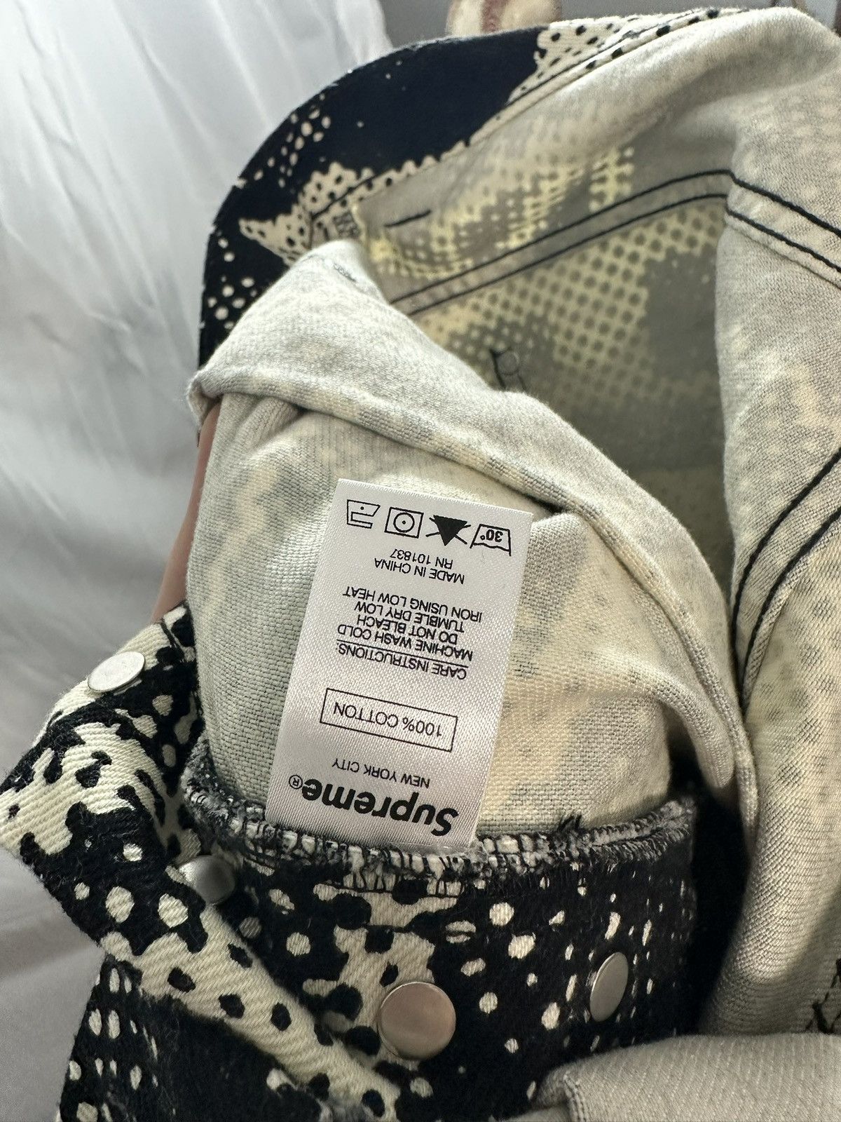 Jean Paul Gaultier × Supreme Supreme x Jean Paul Gaultier Denim Jeans Rasicm Size US 32 / EU 48 - 8 Thumbnail