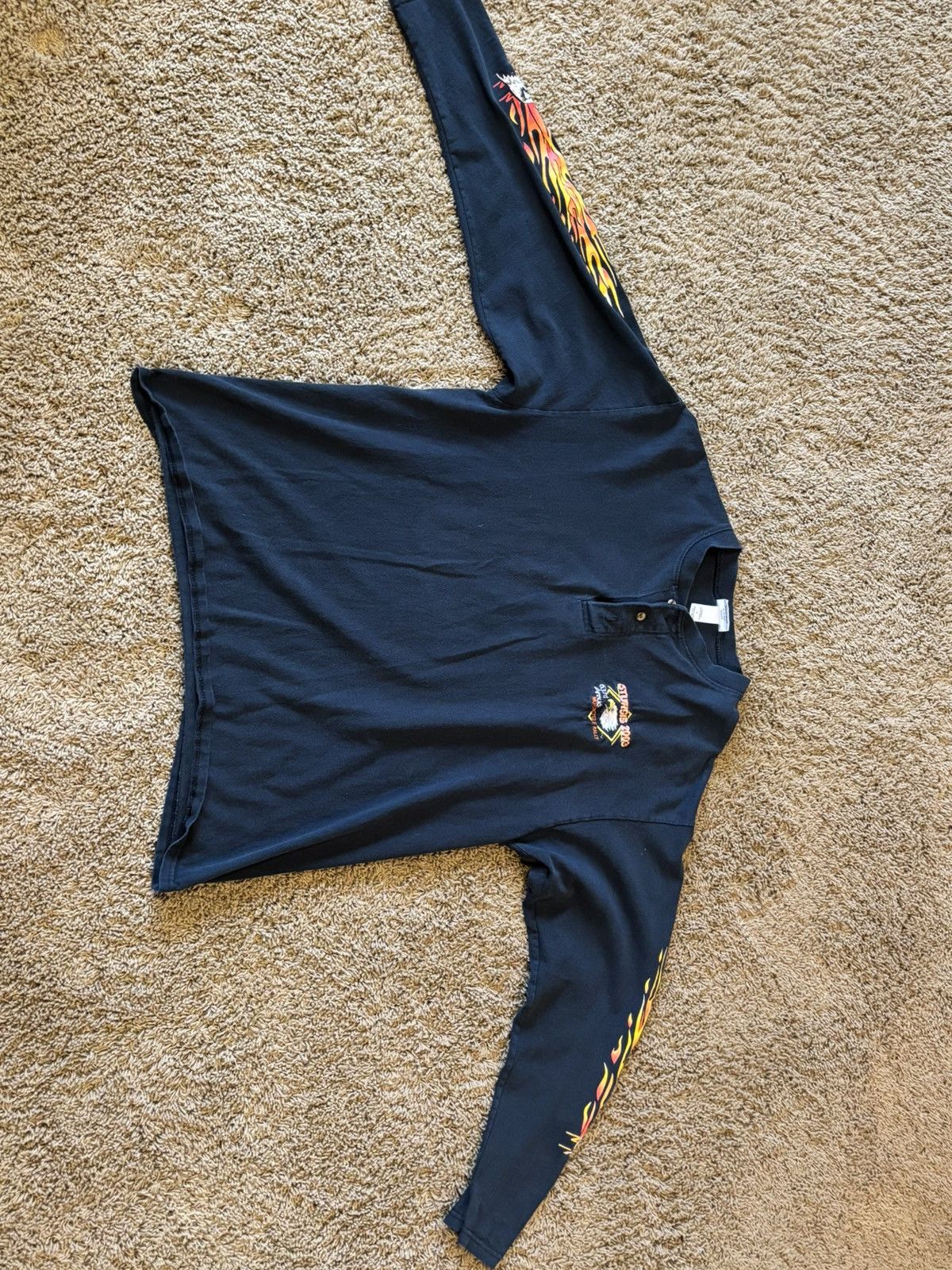 Anvil Sturgis Motorcycle rally 2003 long sleeve Size US L / EU 52-54 / 3 - 1 Thumbnail