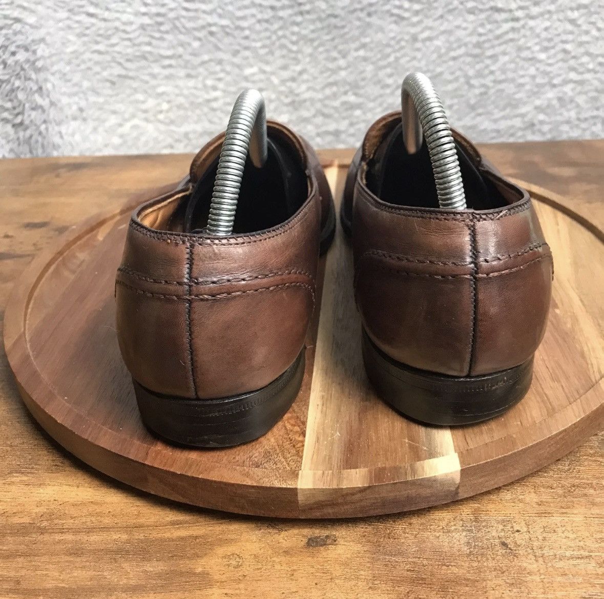 Alden Alden 686 Brown Calfskin Penny Loafer Men’s 7 A/C Made USA Size US 7.5 / EU 40-41 - 6 Thumbnail
