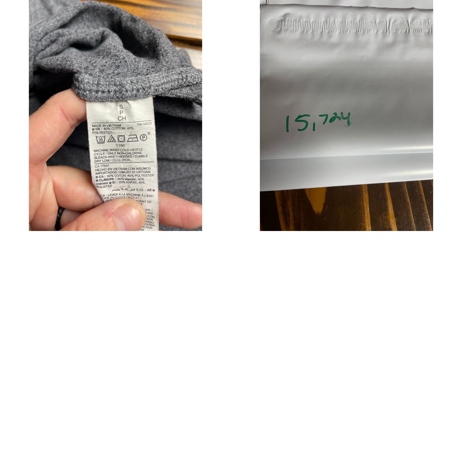 Old Navy Old Navy Hoodie Women Small Gray Activewear Pullover Sweatshirt Size S / US 4 / IT 40 - 8 Thumbnail