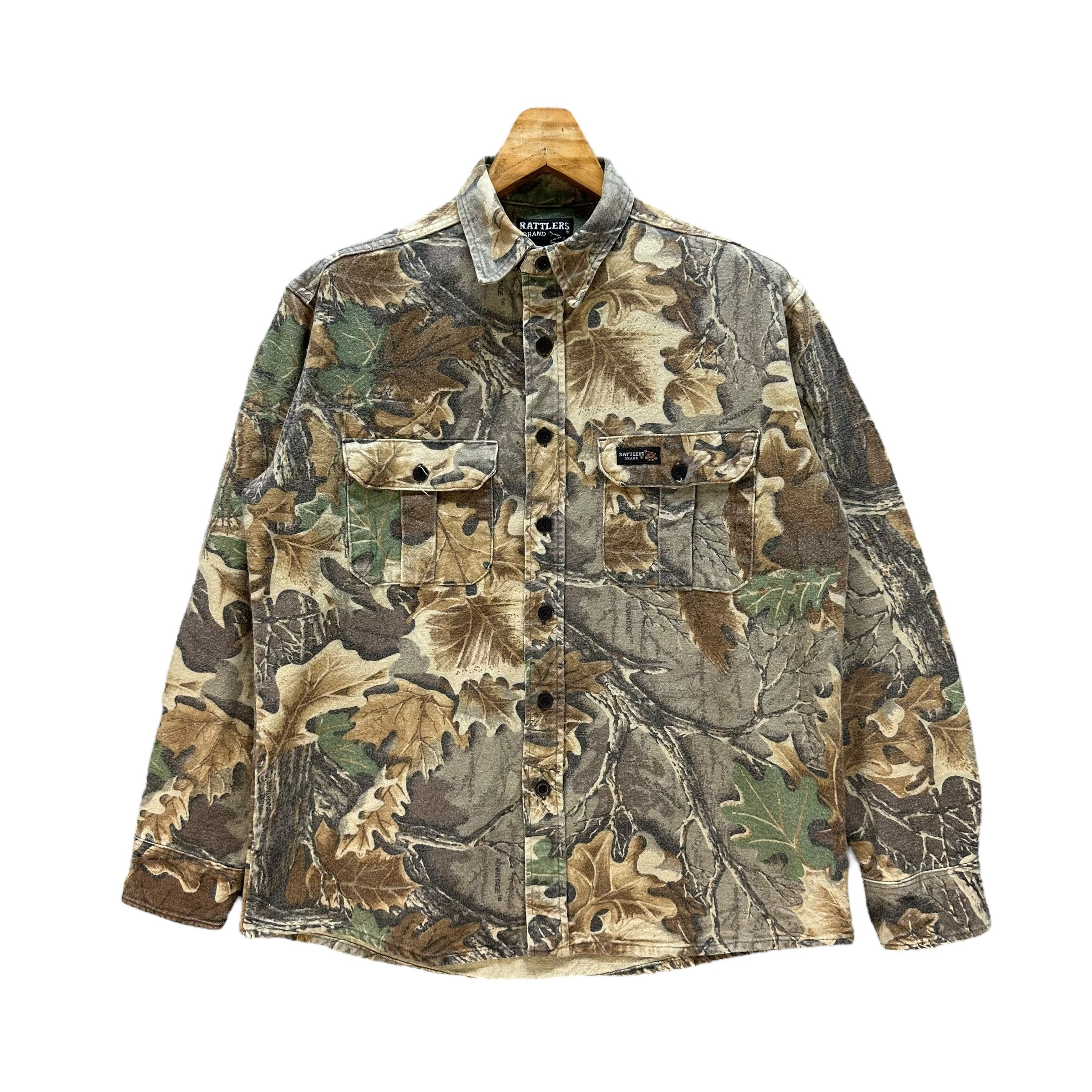 Realtree Vintage 70's RATTLERS BRAND Realtree Button Shirt #012-1420 Size US L / EU 52-54 / 3 - 1 Thumbnail