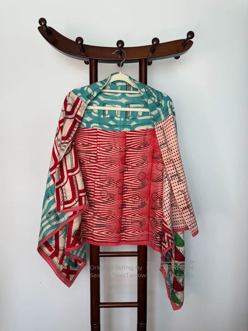 Hermes Hermes size 140*140 Shawl scarf, cashmere and silk material Size ONE SIZE - 3 Thumbnail