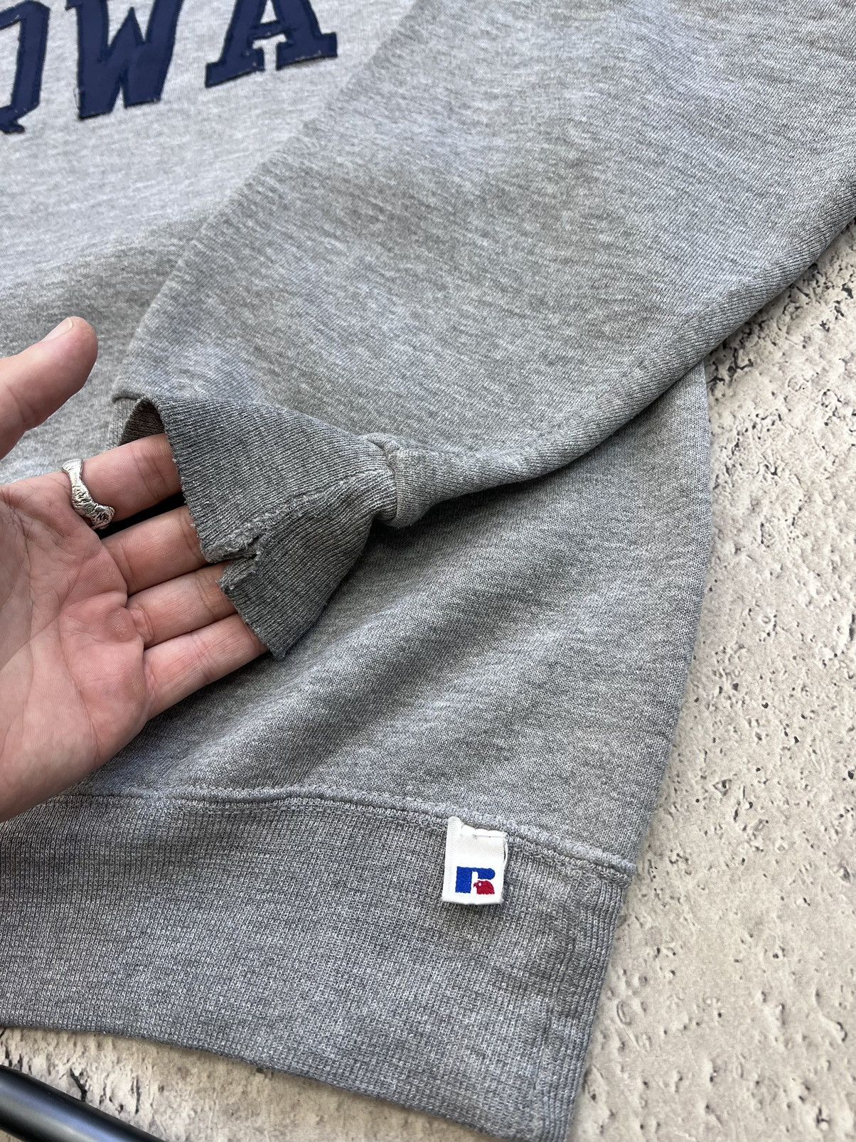 Russell Athletic × Vintage Crazy BOXY 90s Vintage Russell Athletic Crewneck sweatshirt Size US XL / EU 56 / 4 - 6 Thumbnail