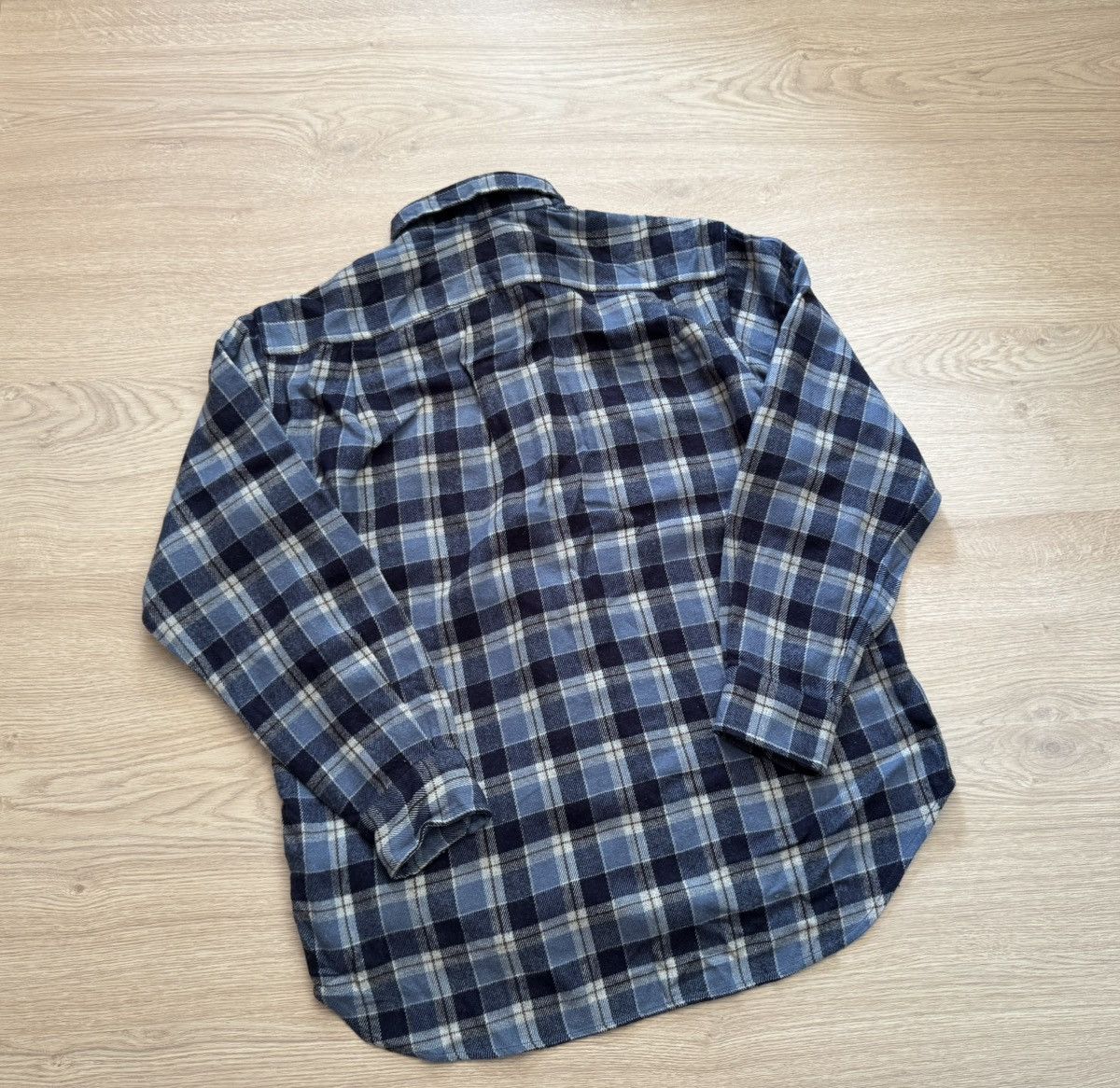 Uniqlo Vintage 00’s Uniqlo Japanese Flannel Shirt Size US M / EU 48-50 / 2 - 3 Thumbnail