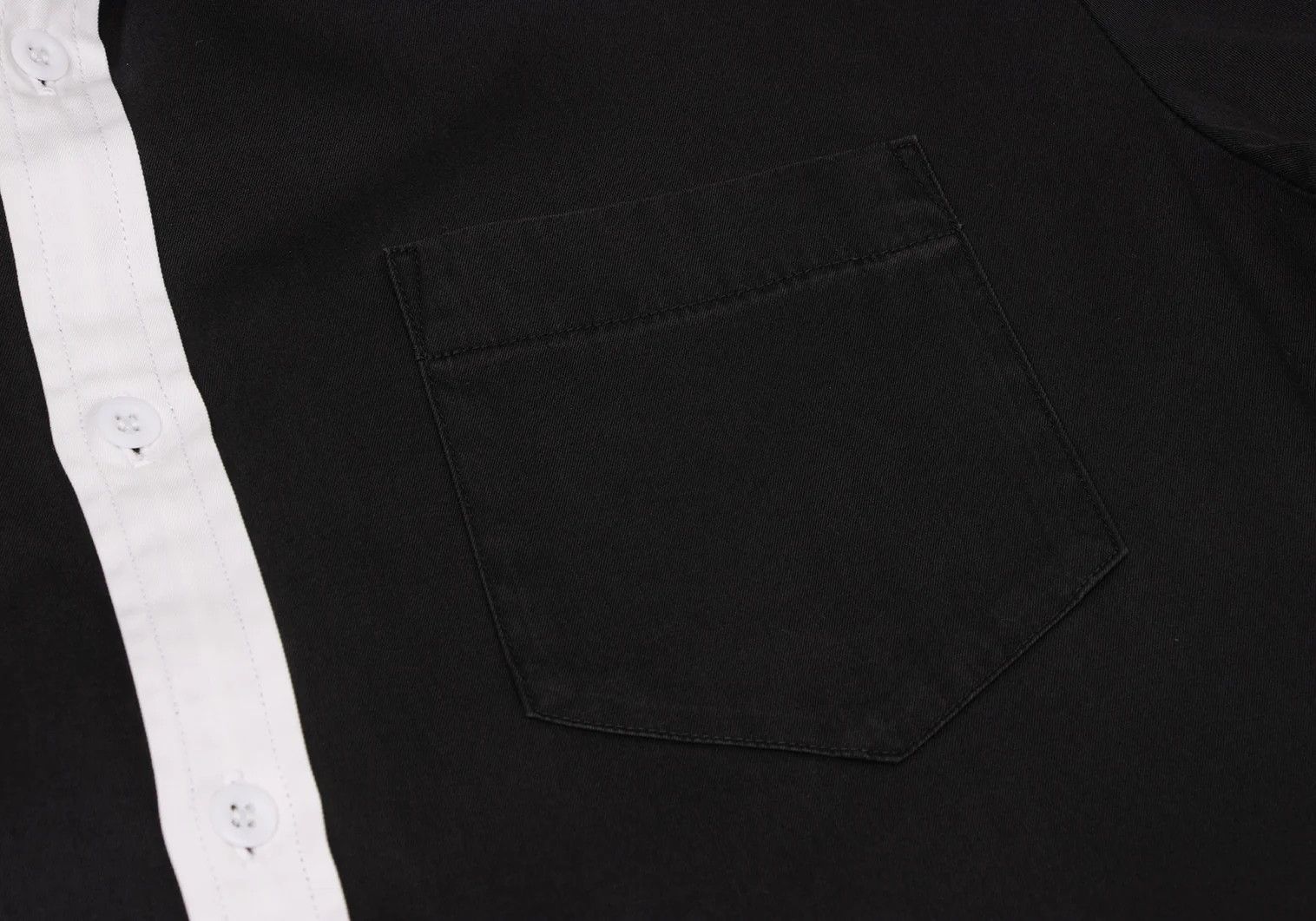 Yohji Yamamoto Yohji Yamamoto Cotton Contrast Shirt Size US M / EU 48-50 / 2 - 8 Thumbnail