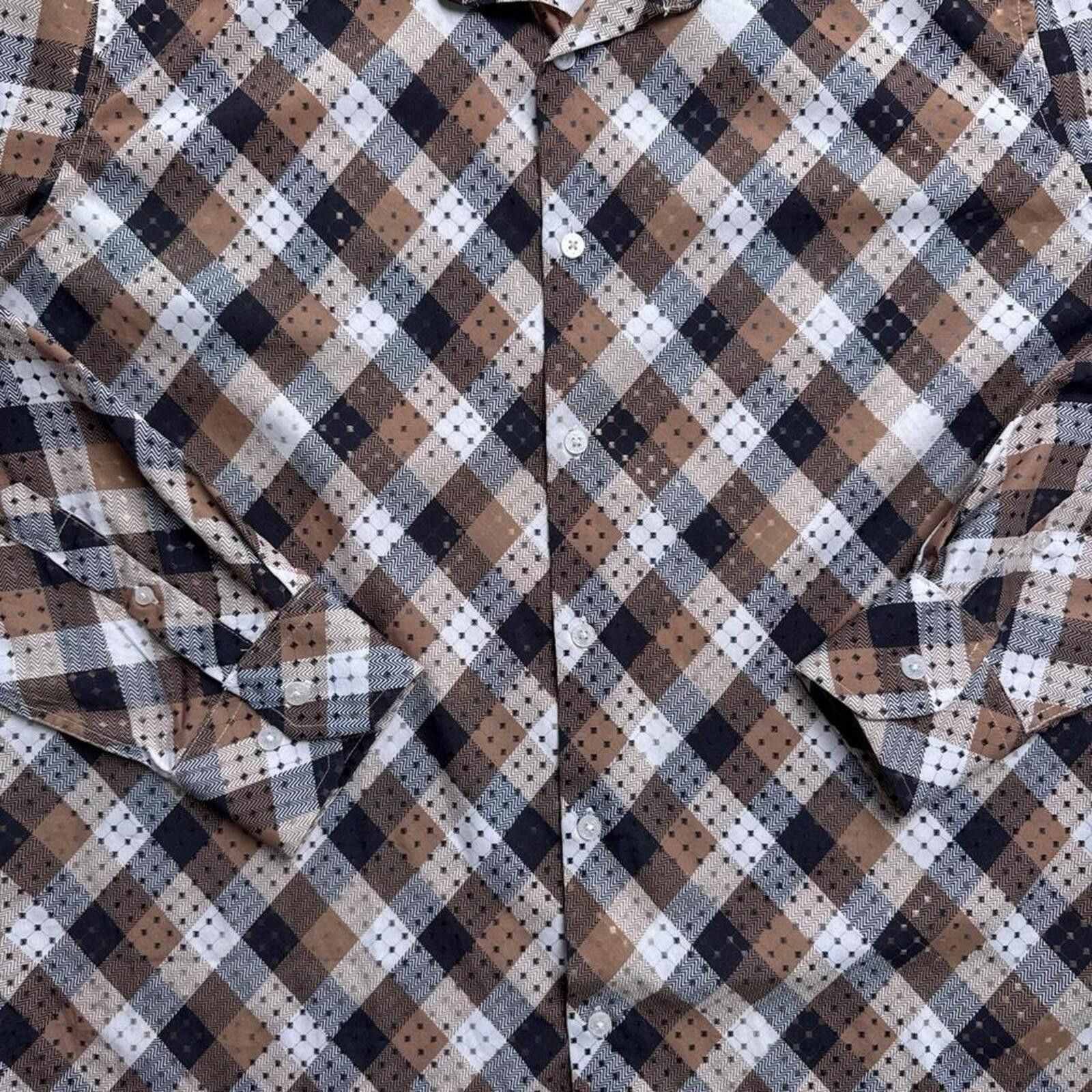 Affliction Y2K Platini 00s Button Up Grunge Shirt Size US XL / EU 56 / 4 - 3 Thumbnail