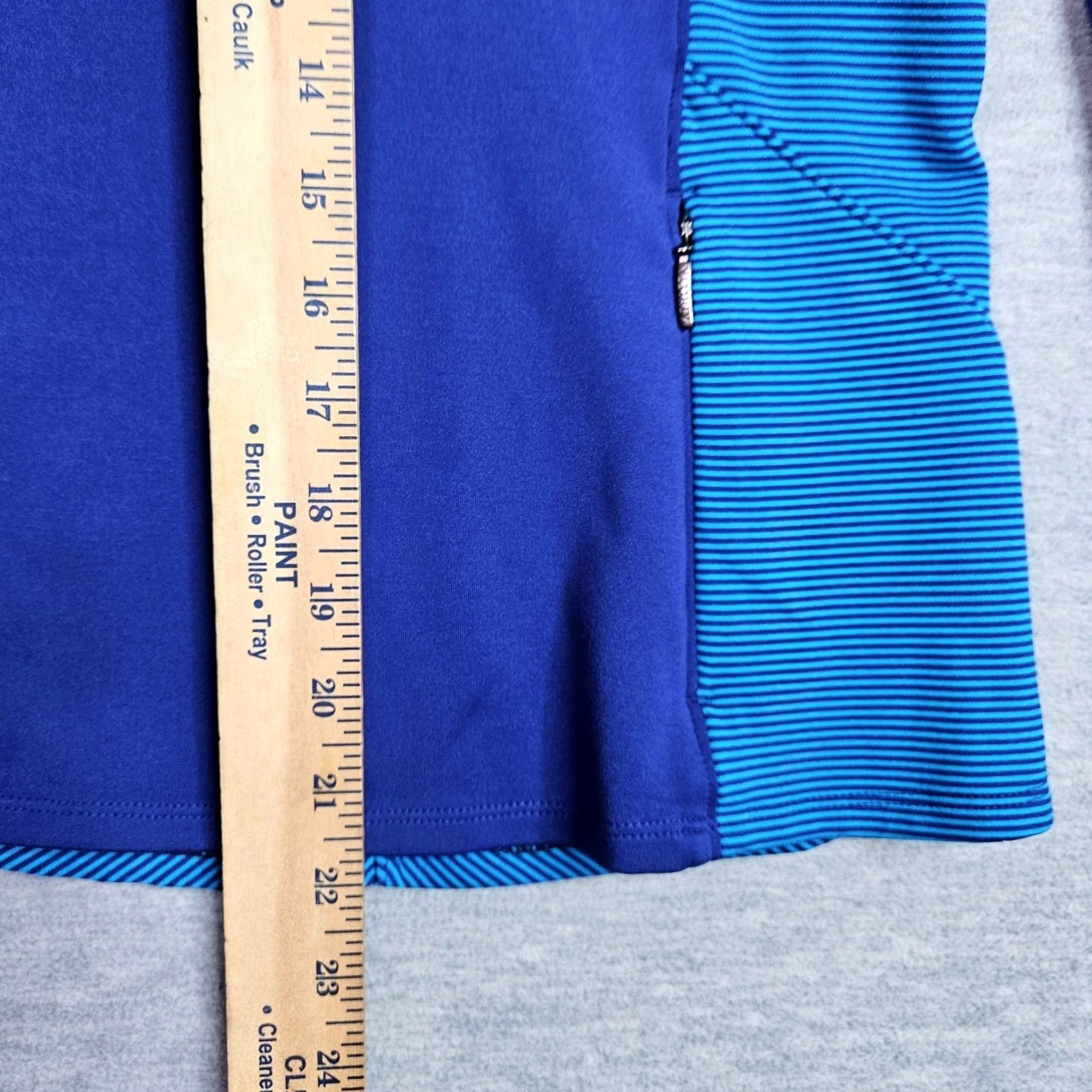 Athleta Athleta Women’s Blue Spotlight Long Sleeve Pullover Running Gym Top XXS Size 2XS Regular Crew Neck Activewear Top Size XXS / US 00 / IT 34 - 4 Thumbnail