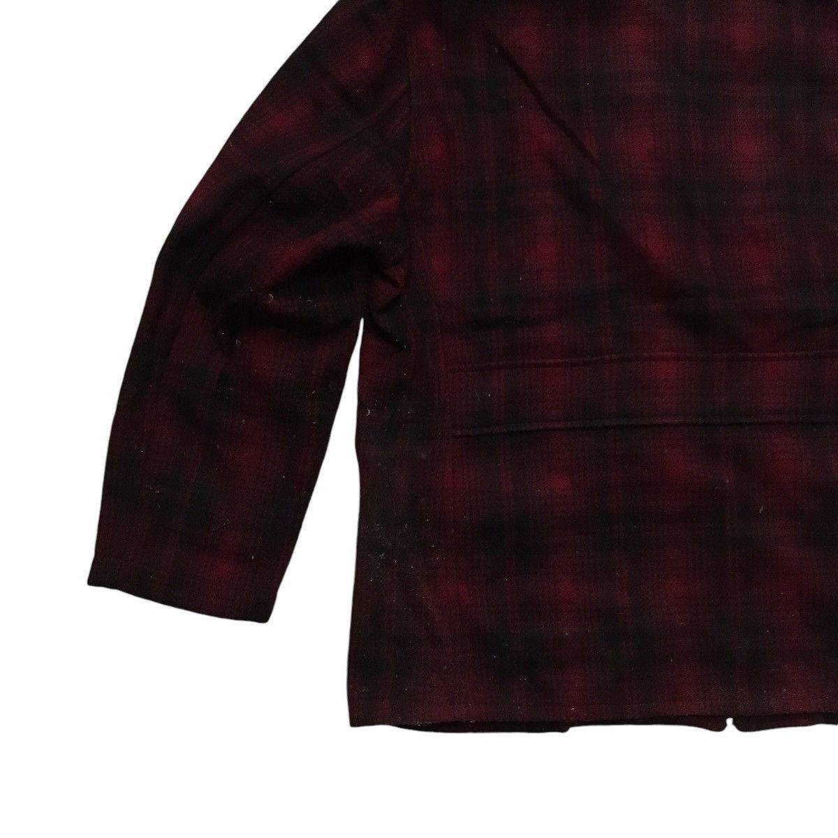 Polo Ralph Lauren Vintage 80s Polo Ralph Lauren Wool Jacket Workers Hoodies Size US XL / EU 56 / 4 - 13 Thumbnail
