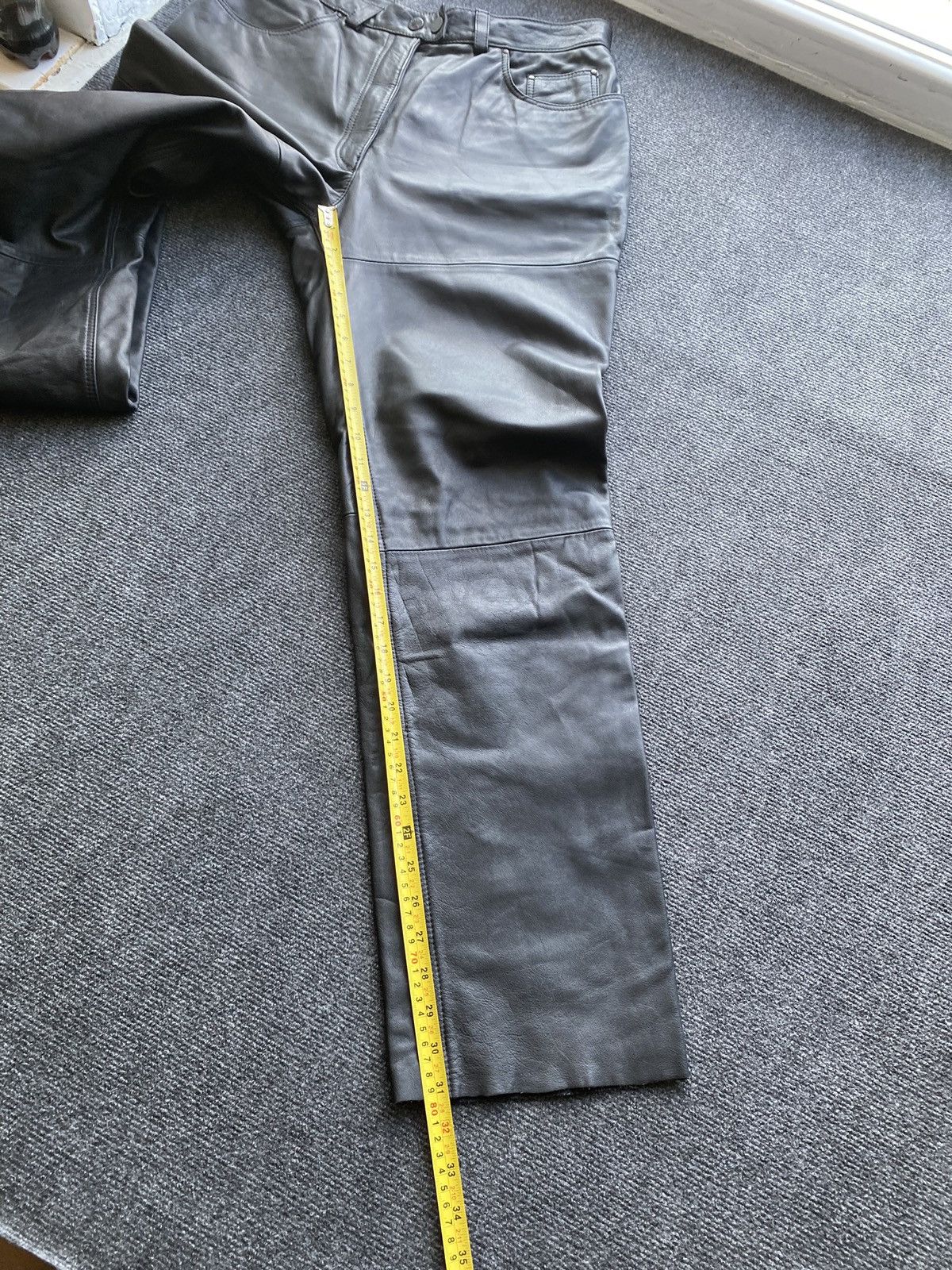 Dainese 🔥Dainese Racing Moto Leather Pants 32 rare mens punk Size US 32 / EU 48 - 8 Thumbnail